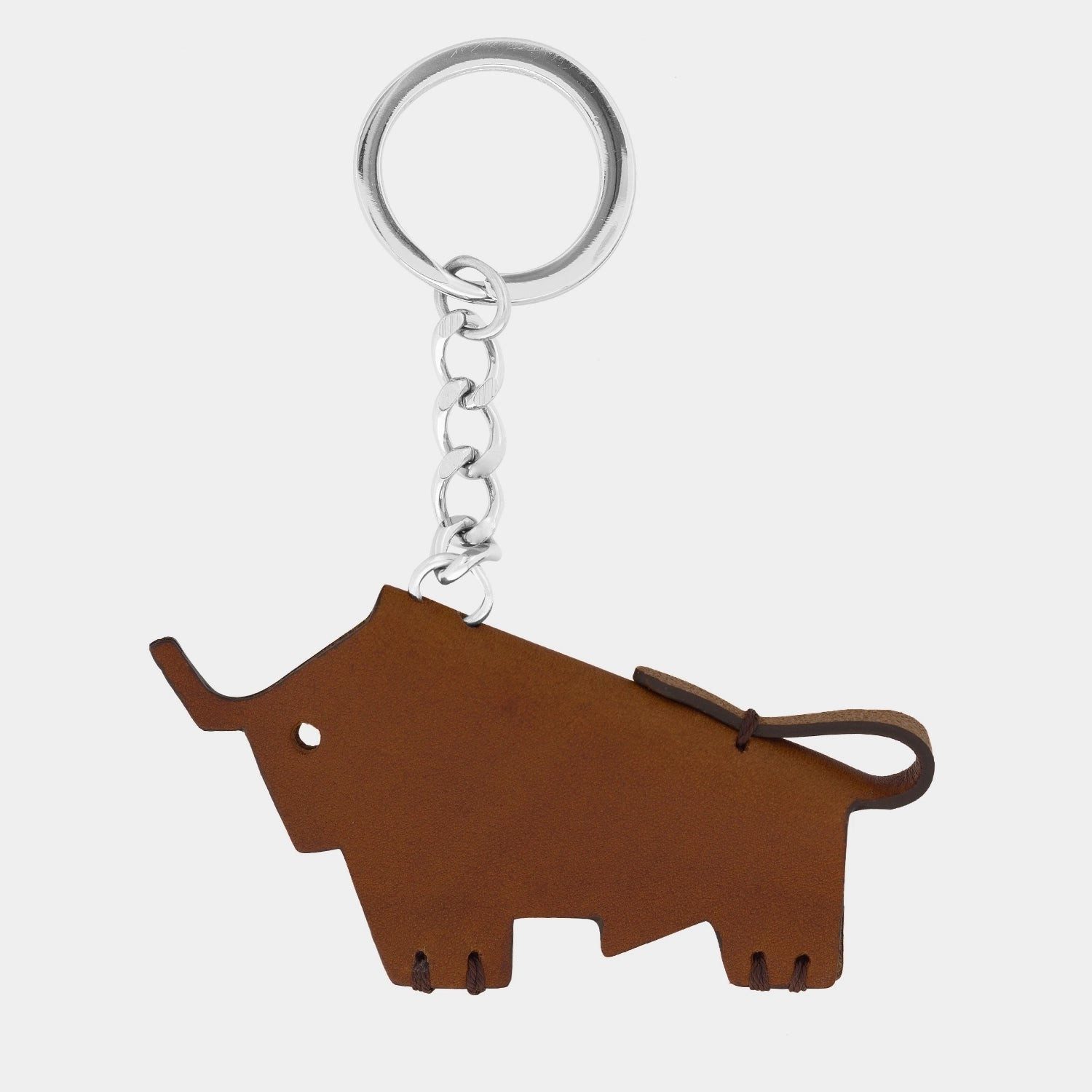 Braun Büffel Schlüsselanhänger JOHANN Schlüsselanhänger Buffalo braun