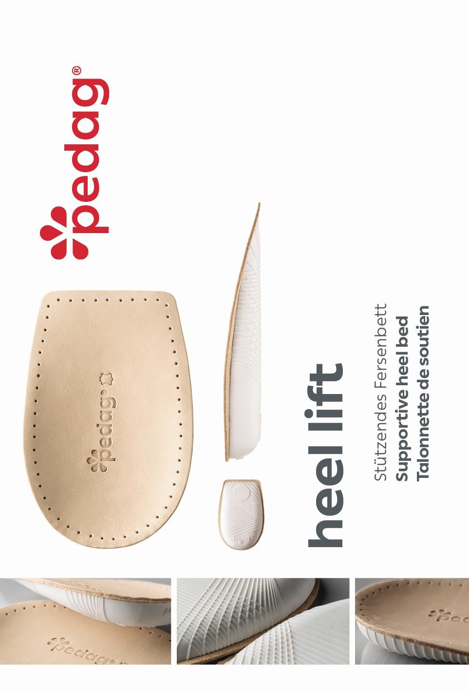 Pedag Fersenkissen Heel Lift - Anatomisches Fersenbett