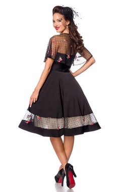 BELSIRA Trachtenkleid Belsira - Vintage-Kleid mit Cape - M -