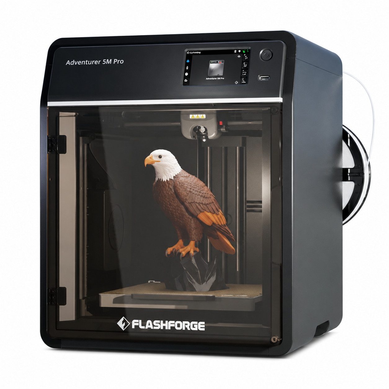 Vankel 3D-Drucker Geschlossener FDM 3D-Drucker 600 mm/s mit Kamera, Auto-Leveling, HEPA-Filter, WLAN und PEI-Platte