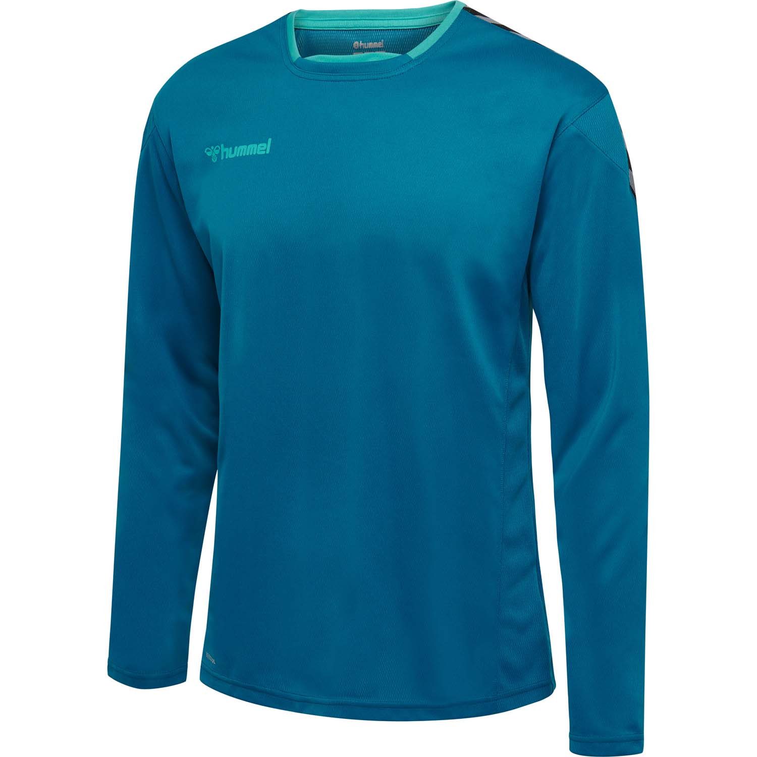 Langarmshirt Hummel Kinder Langarmshirt Authentic Poly Jersey 204923