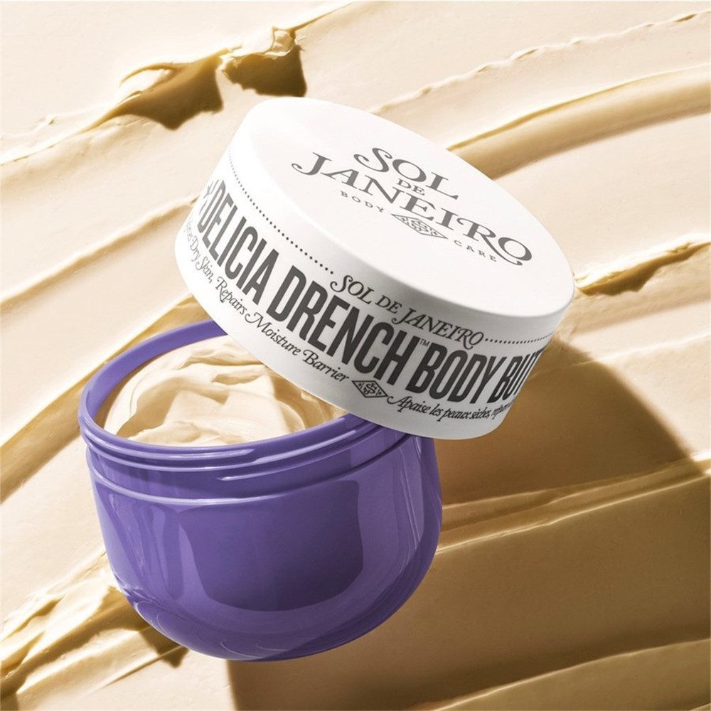 Sol de Janeiro Körpercreme Sol de Janeiro Delícia Drench Body Butter 75 ml, Nährende Körperbutter mit Hibiskus & Pflegekomplex
