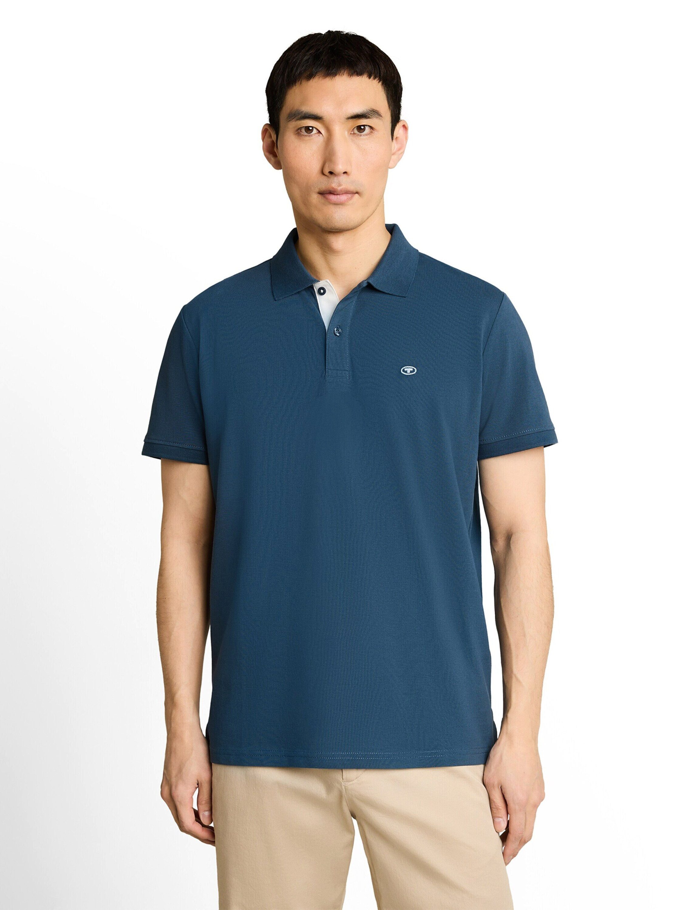 TOM TAILOR T-Shirt (1-tlg) Stickerei