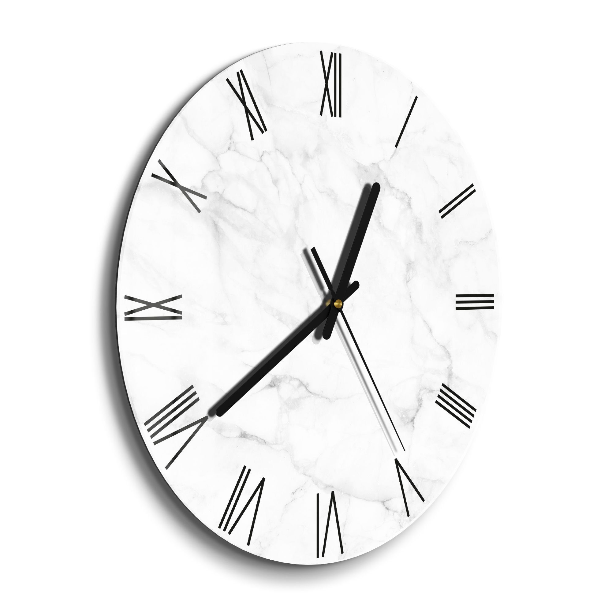 DEQORI Wanduhr 'Marmorplatte im Detail' (Glas günstig online kaufen