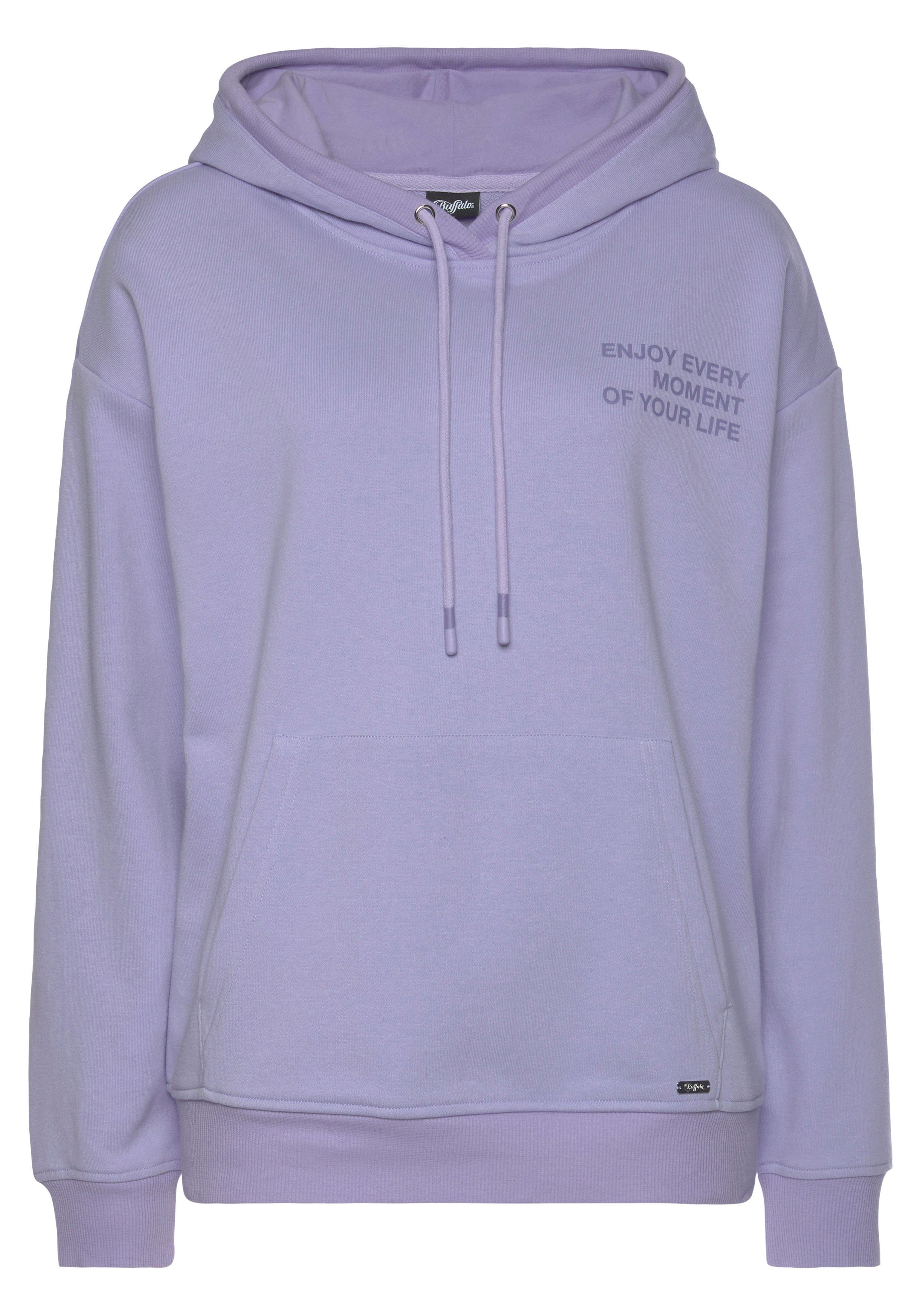 Buffalo Hoodie mit Statement Druck, Loungewear. € 44,99