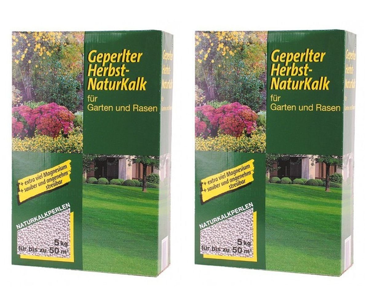 Grüner Jan Blumenerde »Geperlter Herbst Naturkalk 2x 5kg Kalk Garten