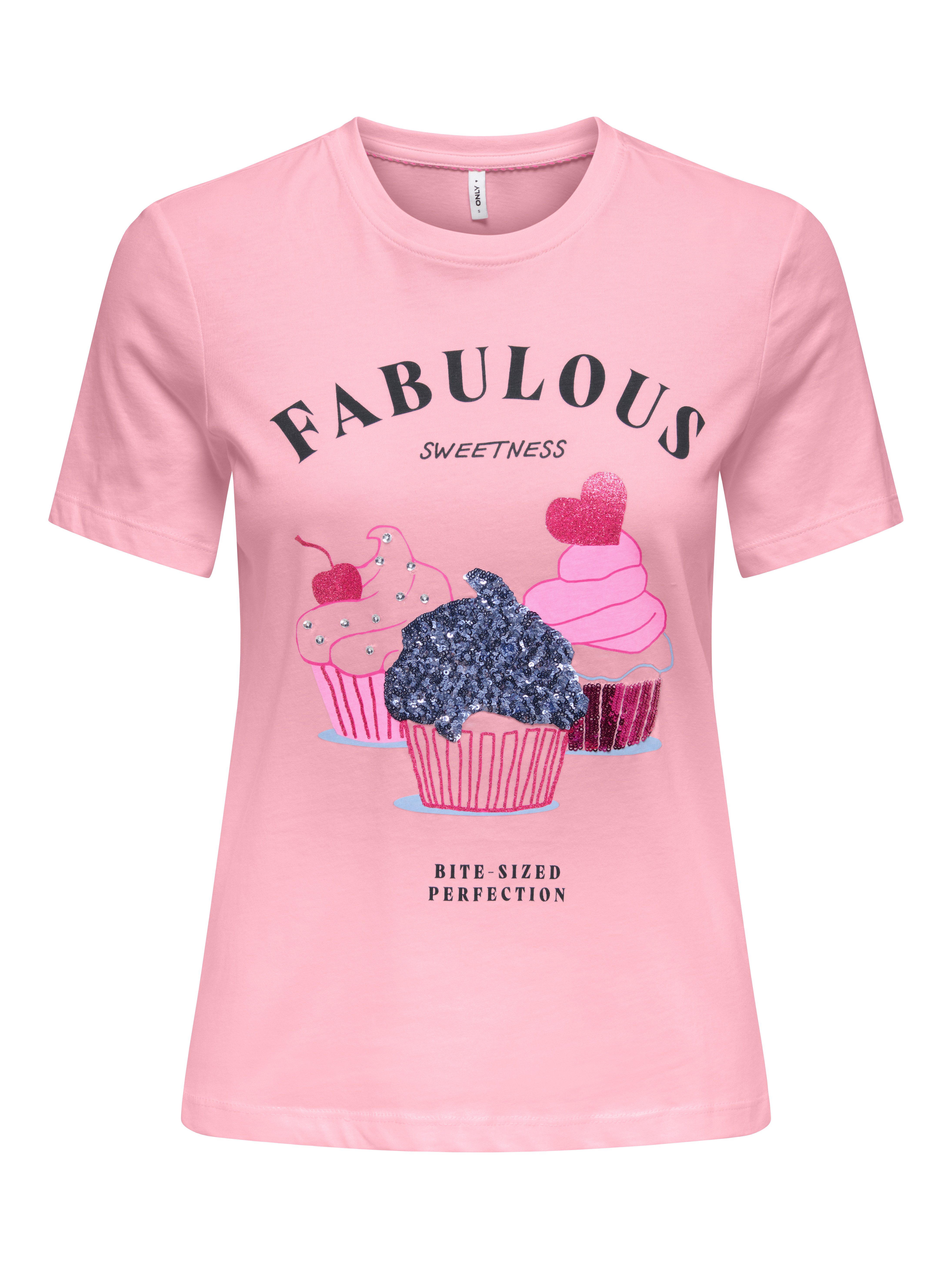 ONLY Kurzarmshirt ONLKITA LIFE S/S TOP BOX JRS Baumwolle, regular fit, Rund günstig online kaufen