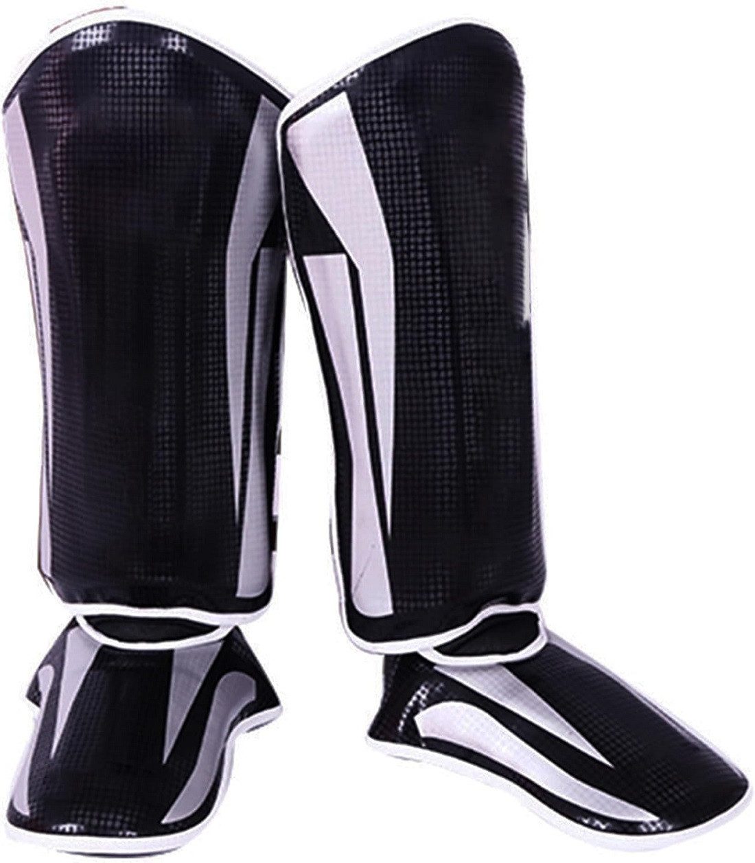Endless Kampfsport Schienbeinschoner Verstellbare Thai Beinschützer MMA-Ausrüstung, Männer & Jungen (Verkaufspaket: 1 Paar Schienbeinschoner, Optimaler Schutz), Liechtgewicht, Für Männer & Jungen