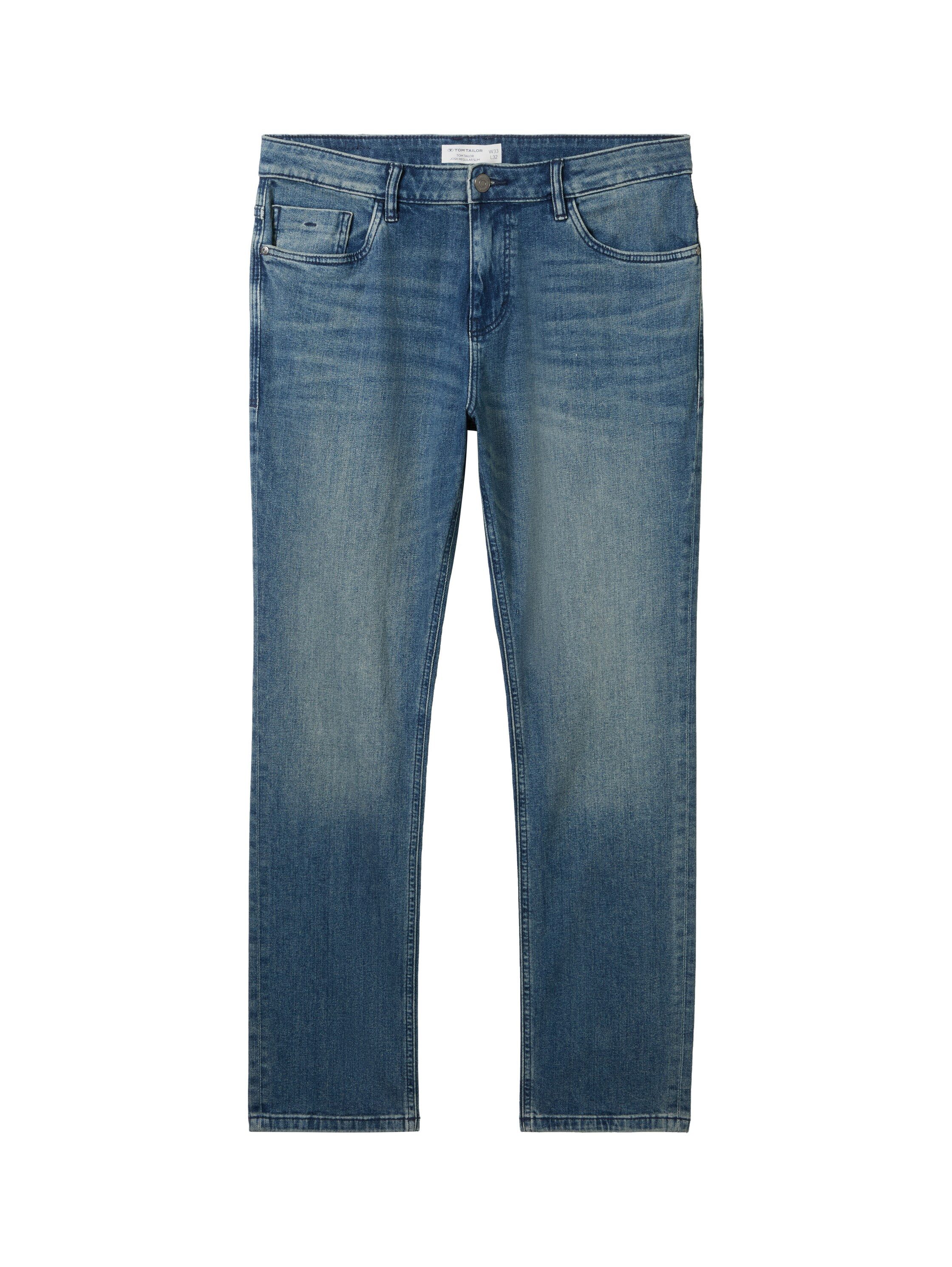 TOM TAILOR Slim-fit-Jeans Josh im Five-Pocket Style – Bild 4 von 5