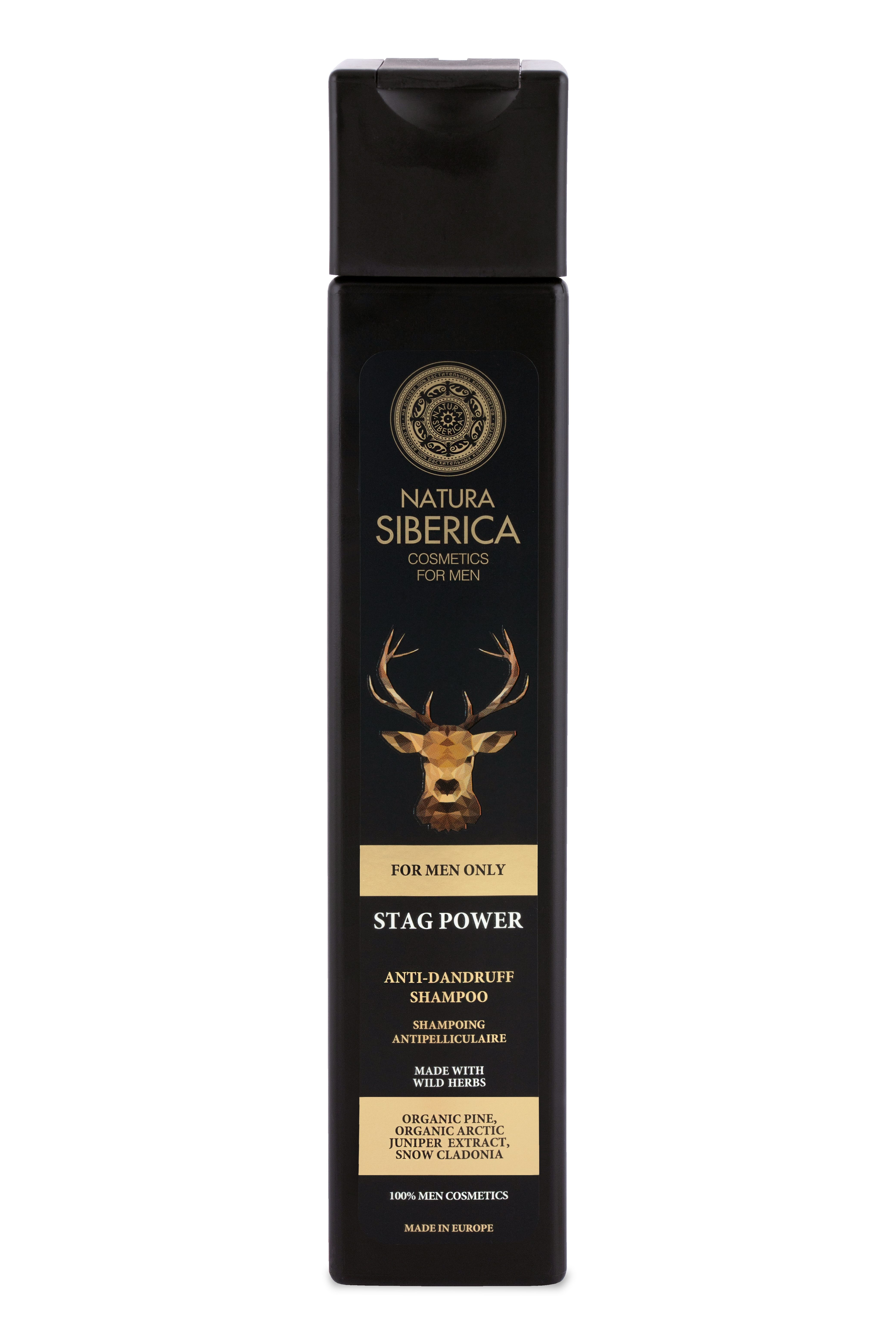 Natura Siberica Haarshampoo Men Anti-Dandruff Shampoo Siberian Stag Power