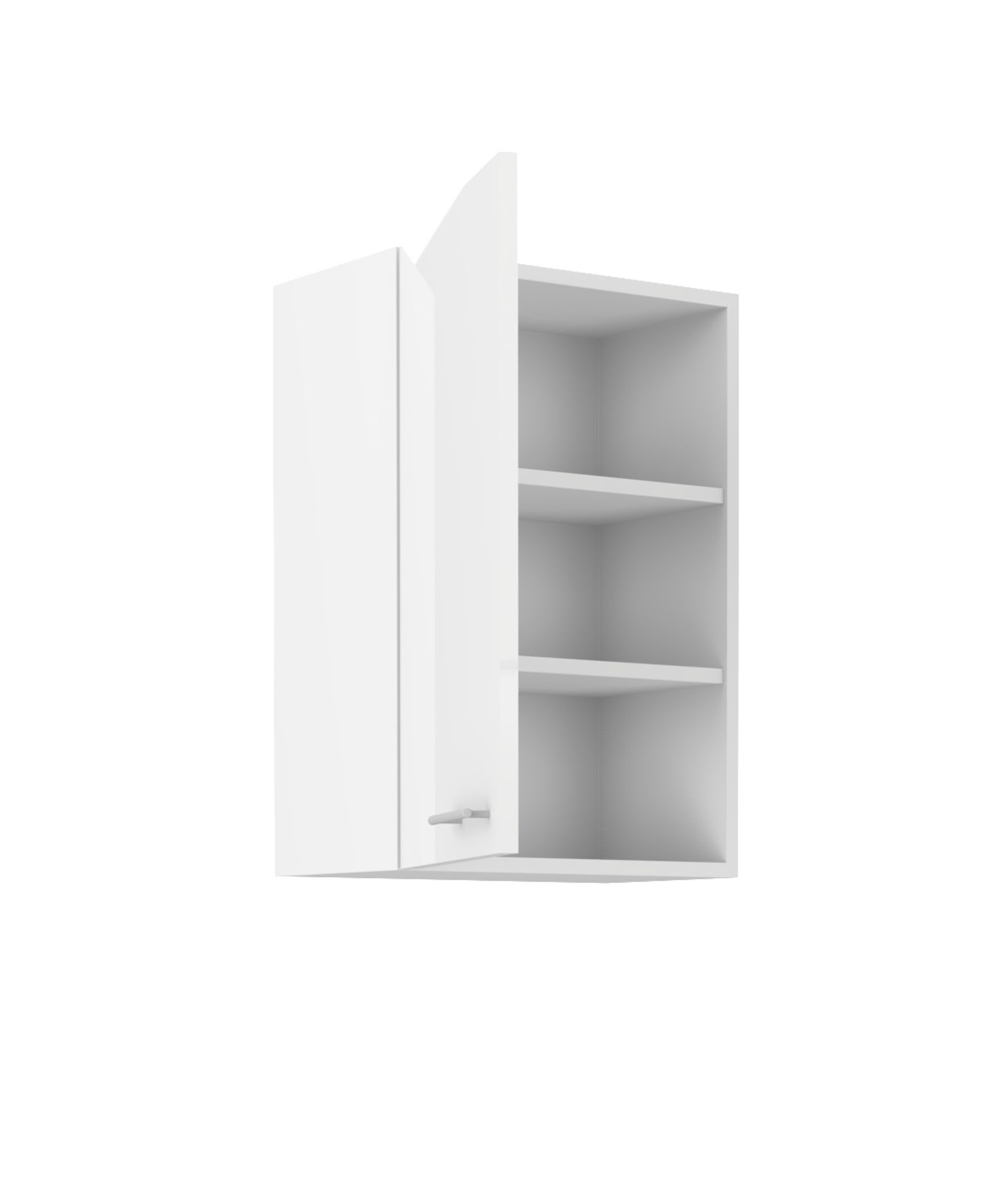 Küchen-Preisbombe Hängeschrank 50 cm Küche Lara Weiß Hochglanz Küchenzeile Küchenblock Einbauküche – Bild 2 von 4