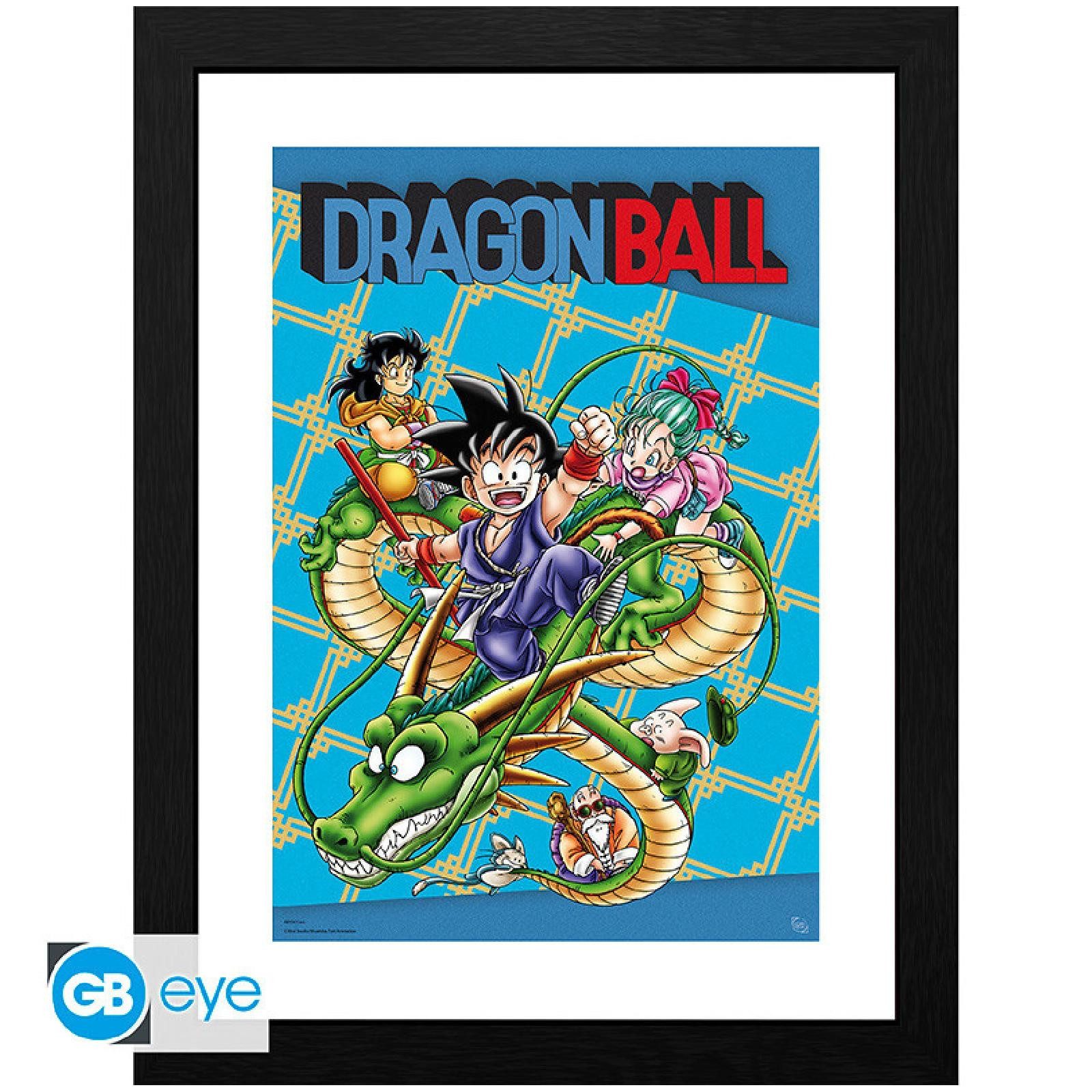 ABYstyle Poster DRAGON BALL - Framed print Cover (30x40)
