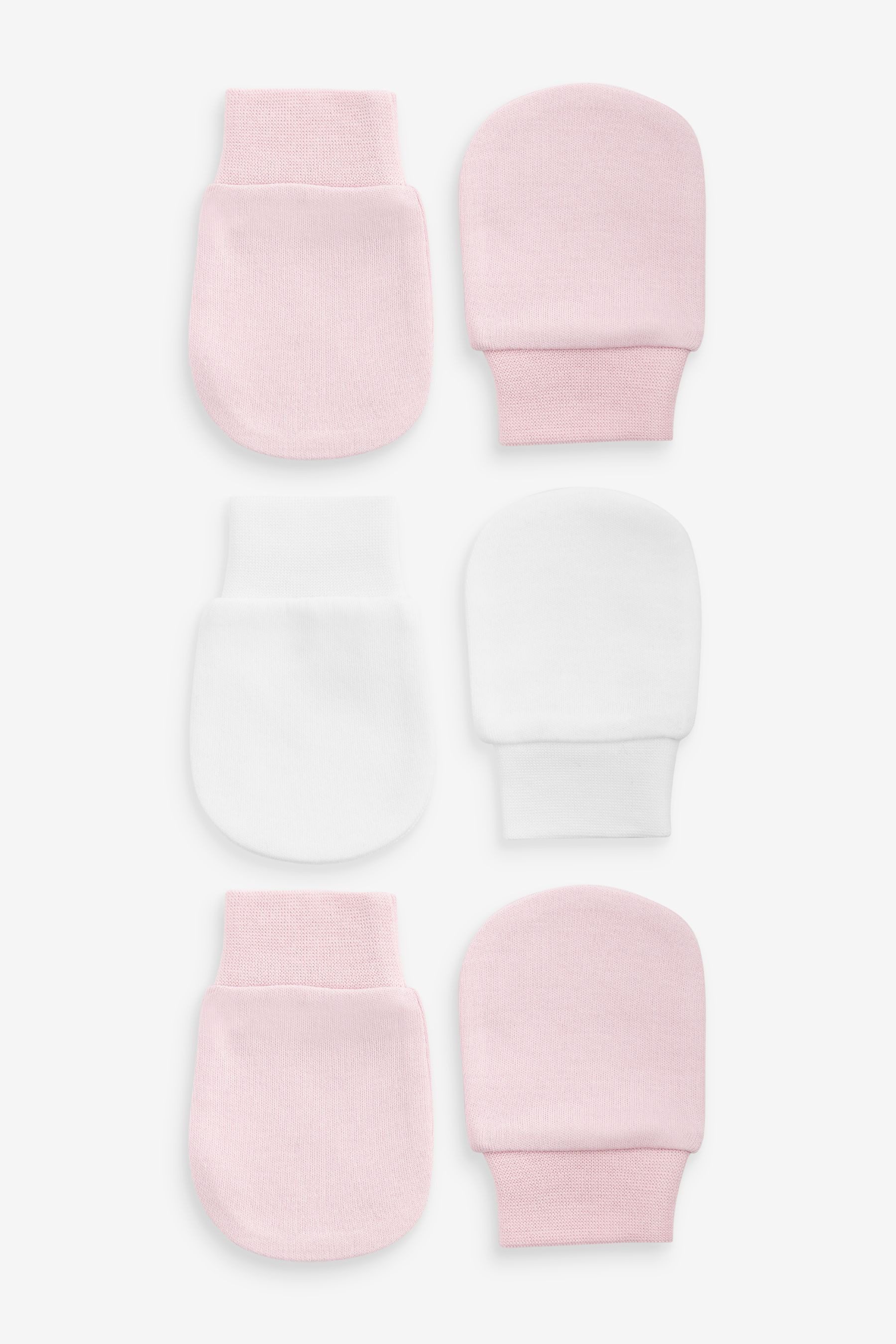 Next Fäustlinge Baby-Kratzfäustlinge, 3er Pack (3-St)