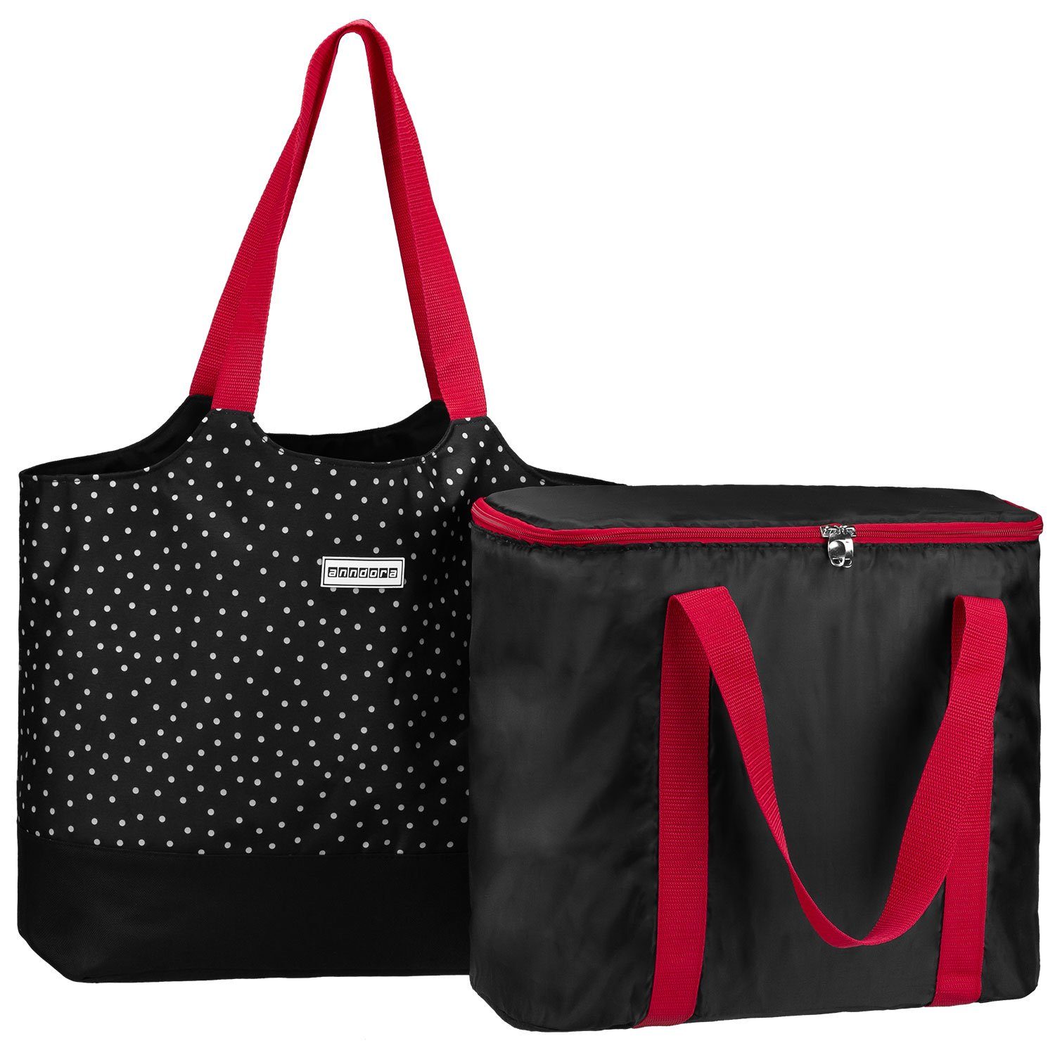 anndora Shopper 2 in 1 Einkaufstasche + Kühltasche + Kühlakku, Taschen inei günstig online kaufen