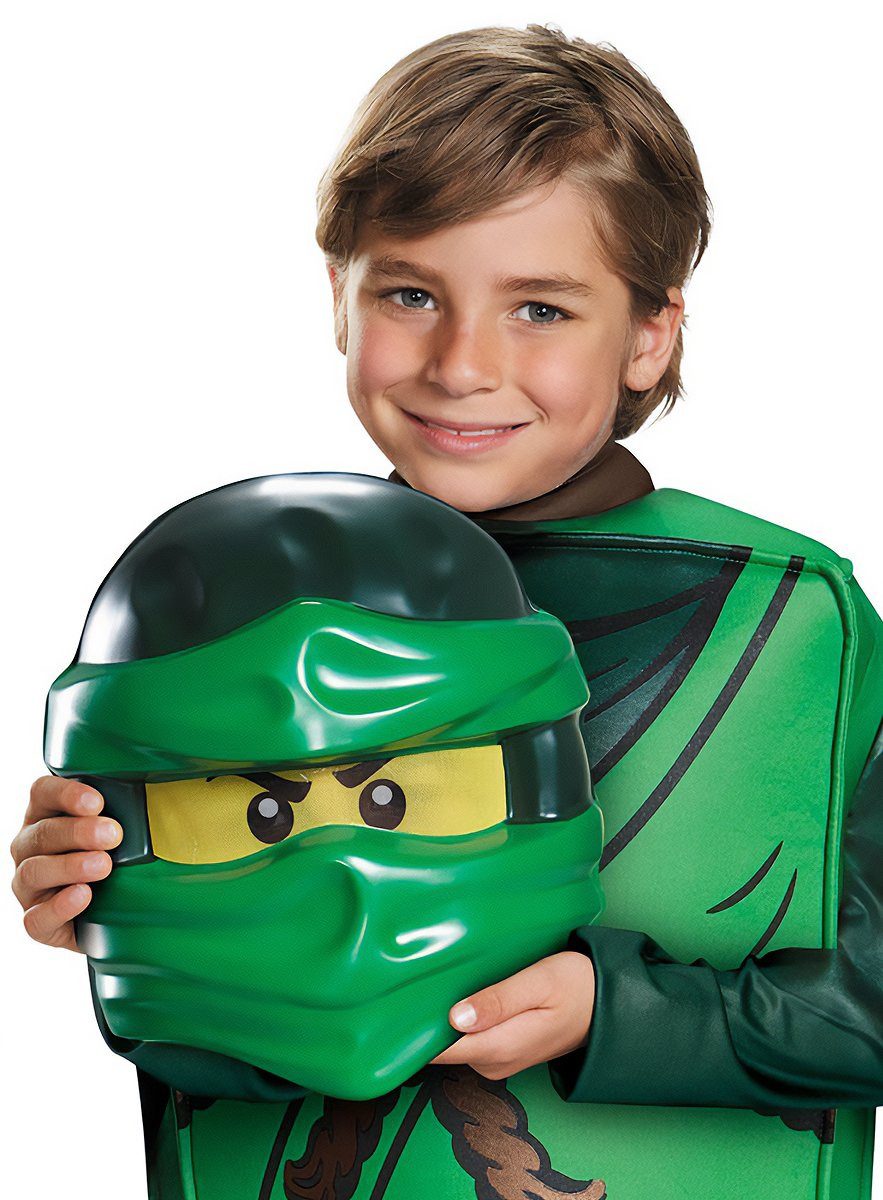 Metamorph Verkleidungsmaske Lego Ninjago – Lloyd Legacy Maske für Kinder - Kar, Offiziell lizenzierte Minifigur Maske des Ninjago-Helden