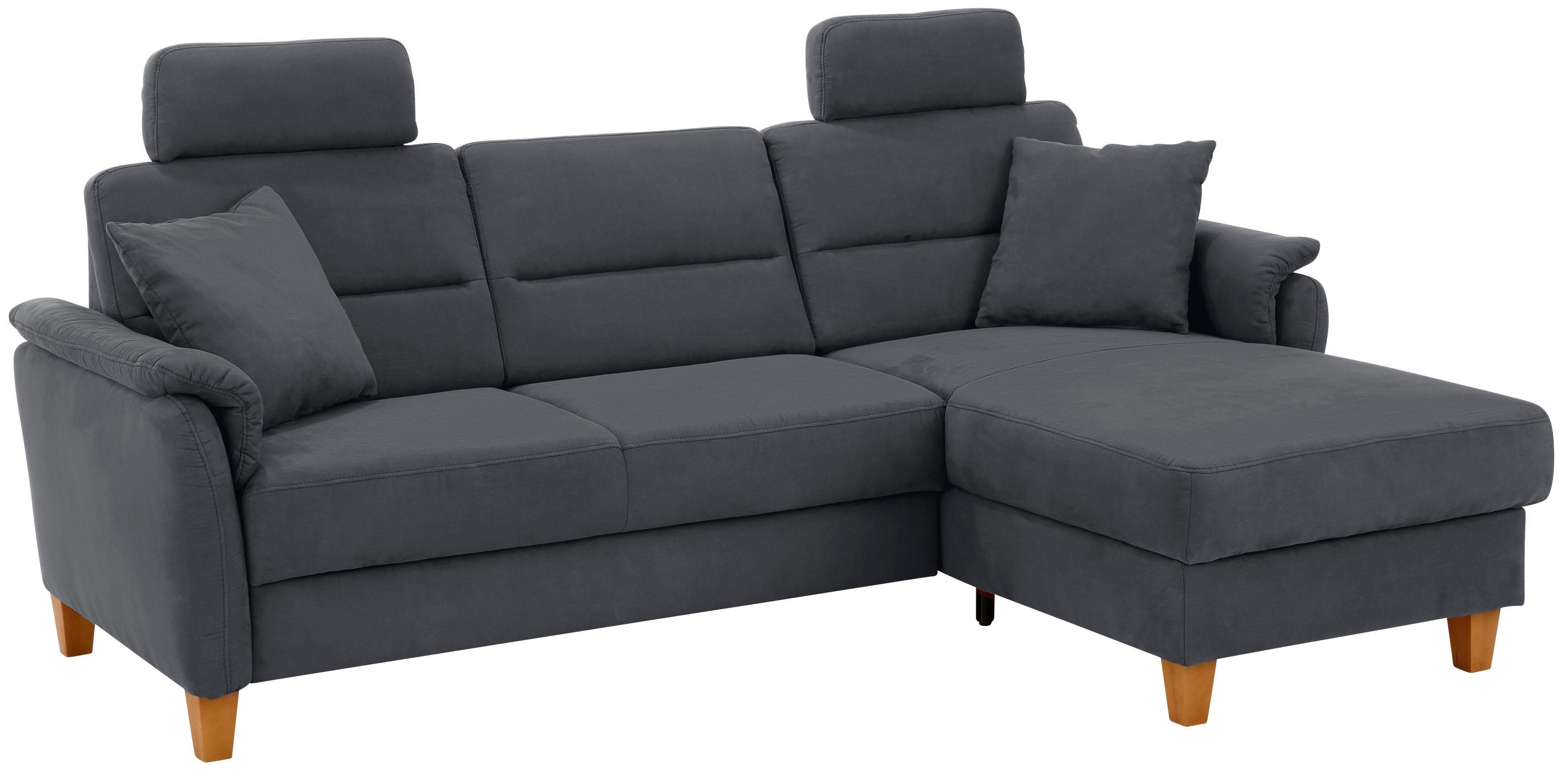 Home affaire Ecksofa Palmera L-Form, B: 244 cm - OTTO. Verlässliche Qualität., optional Bettfunktion & Bettkasten, Federkern