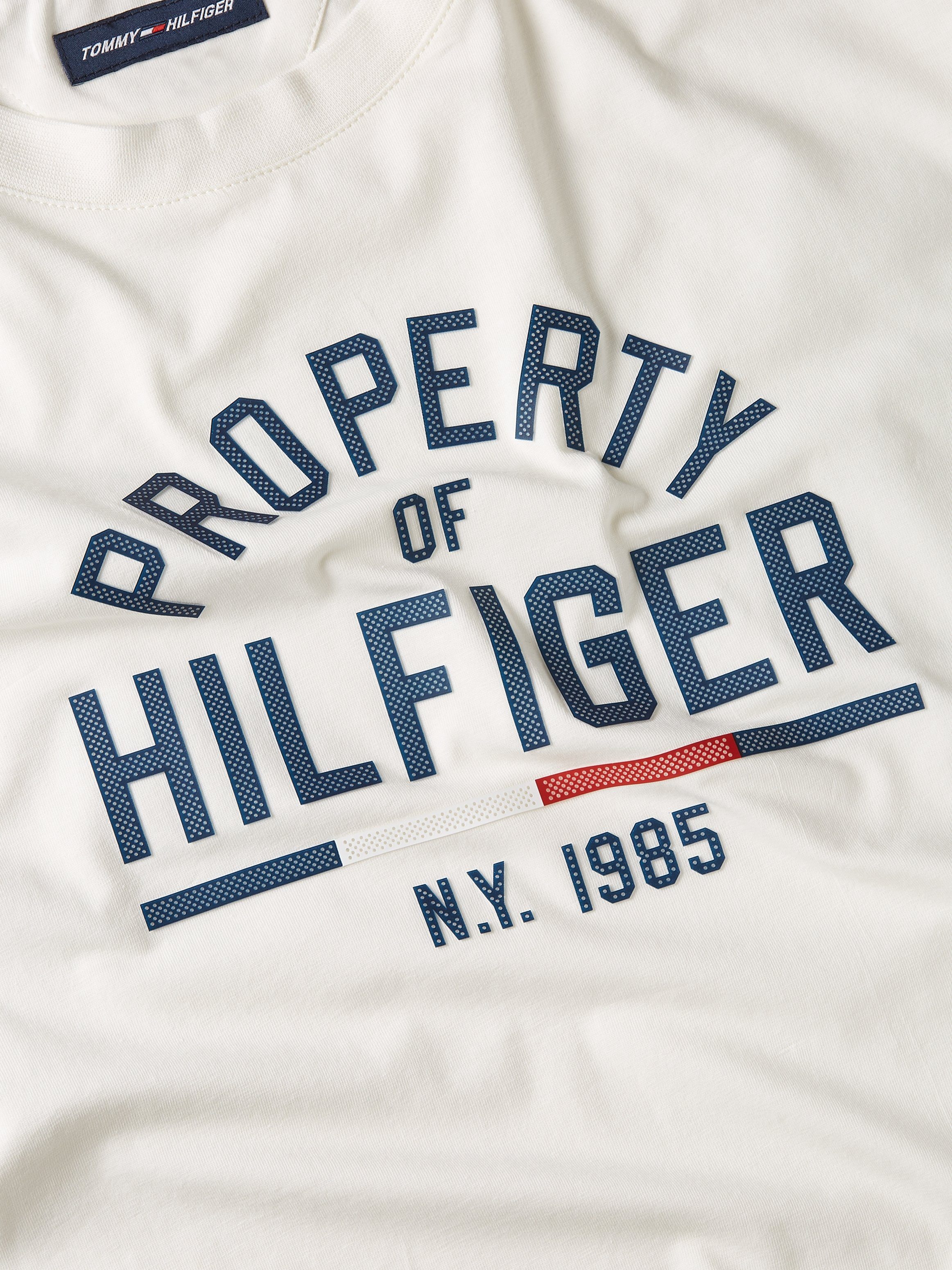 Hilfiger Tommy White Ancient GRAPHIC T-Shirt TEE Sport