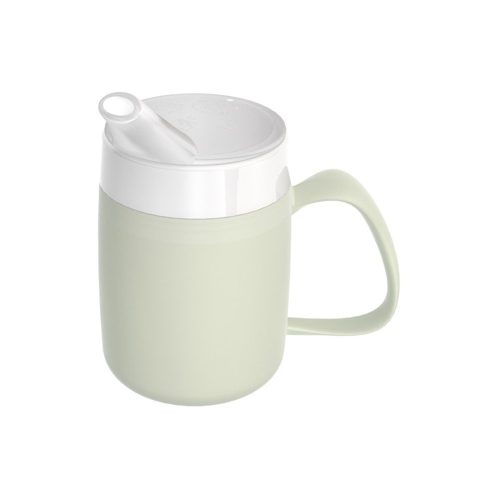 Ornamin Schnabelbecher Becher mit Trink-Trick, Trinkhilfe l Pflegegeschirr l Alltagshilfe l Selbstständig trinken
