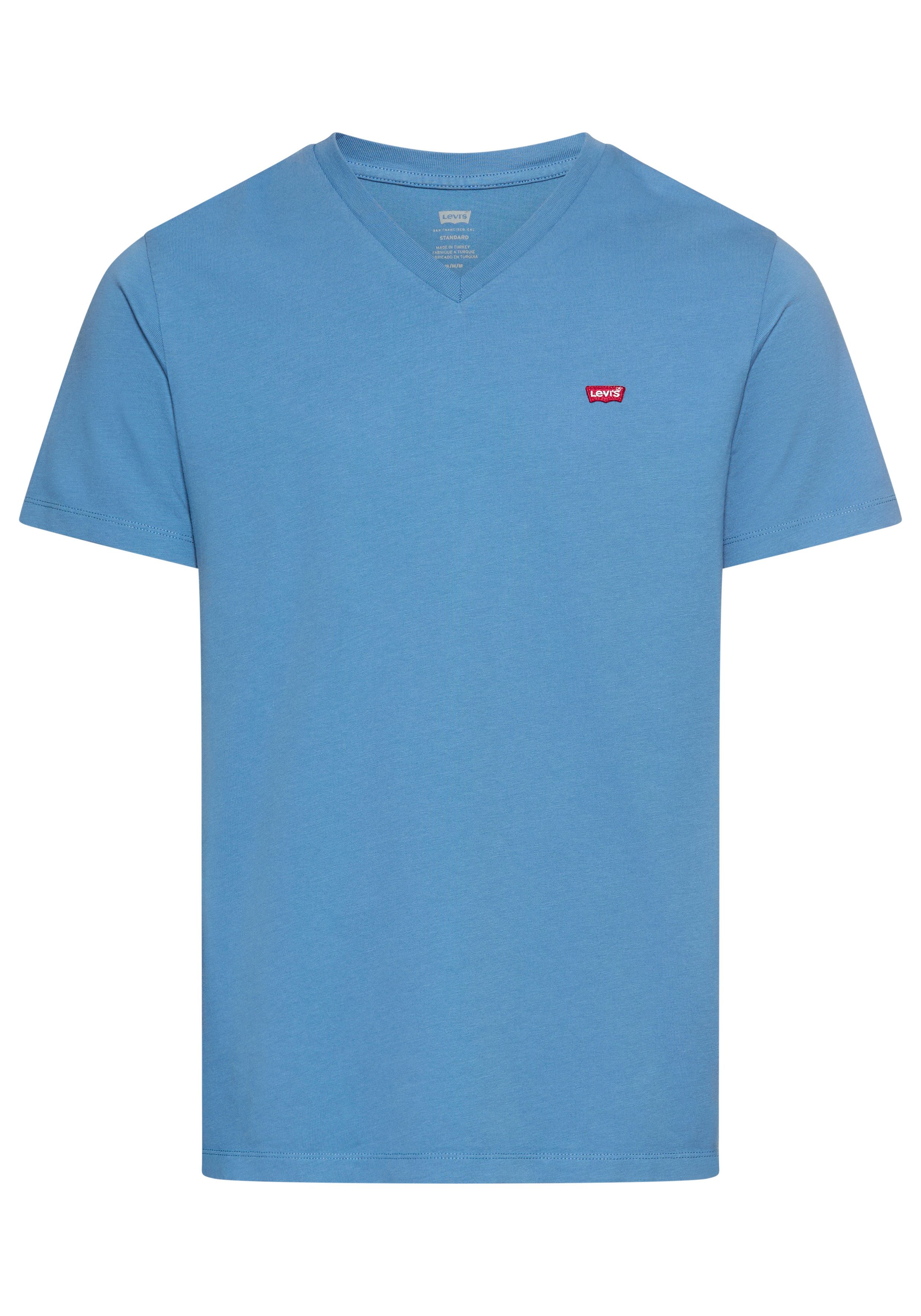 Levi's® V-Shirt LE ORIGINAL HM VNECK mit Logostickerei günstig online kaufen