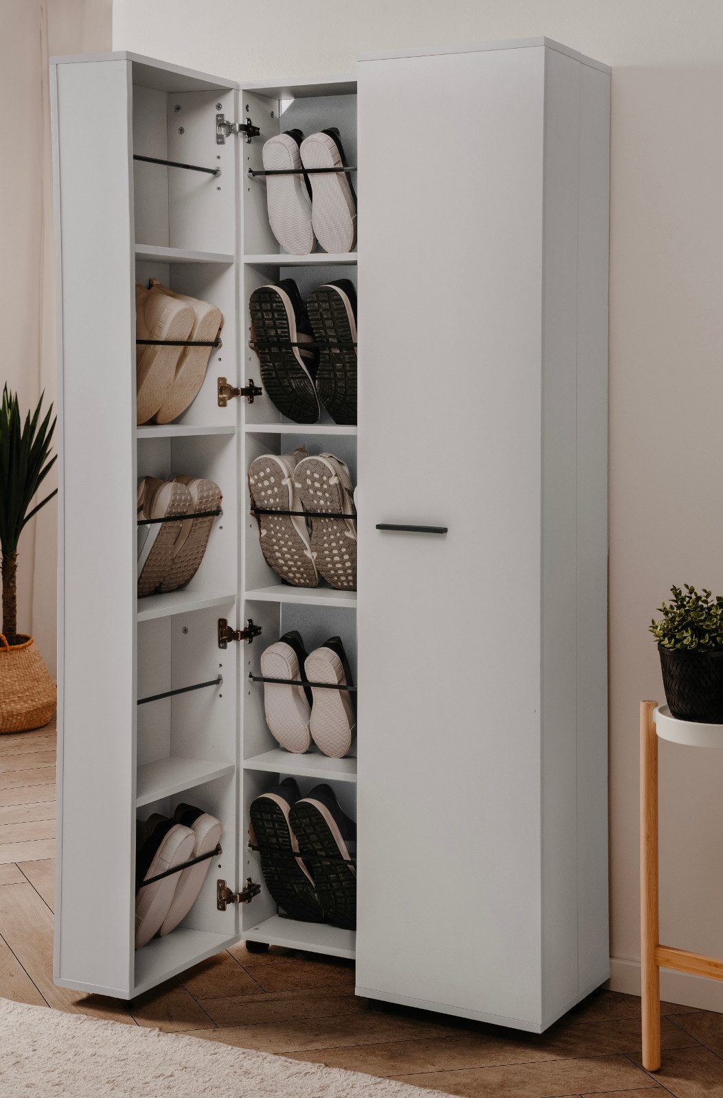 Furn.Design Schuhschrank Logu (Schrank in matt günstig online kaufen