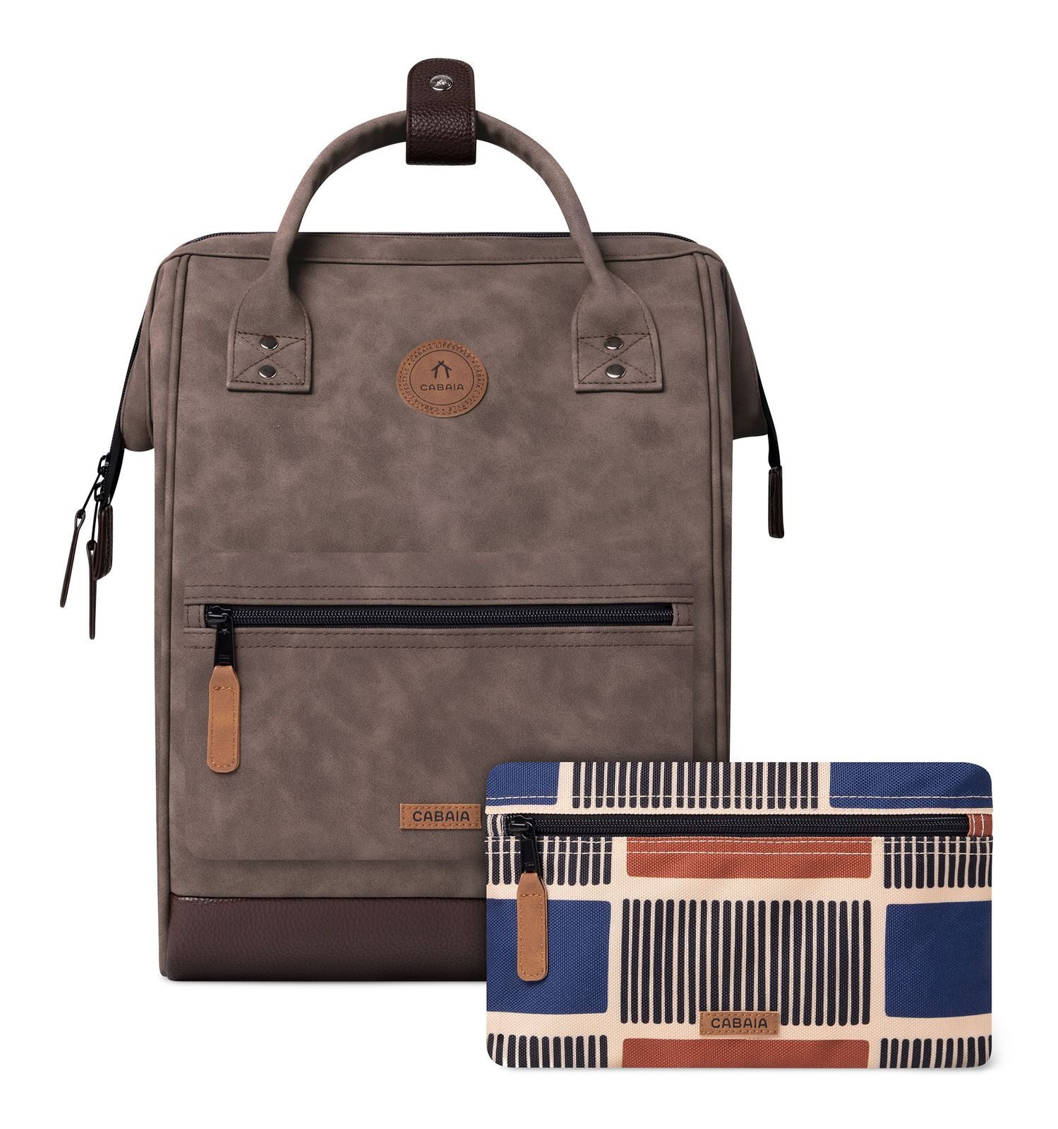 CABAIA Rucksack Vegan Nubuck Backpack (Set, günstig online kaufen