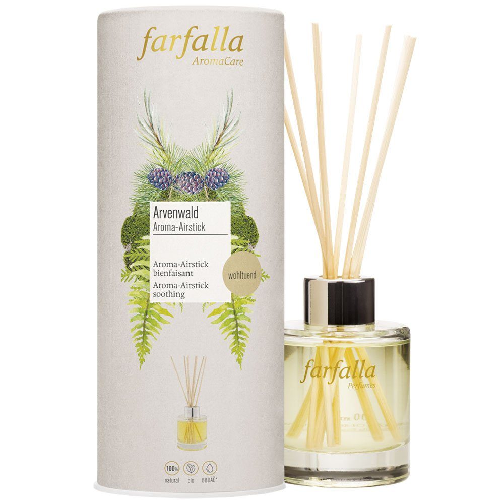 Farfalla Essentials AG Raumduft Arvenwald wohltuender Aroma-Airstick, 100 ml