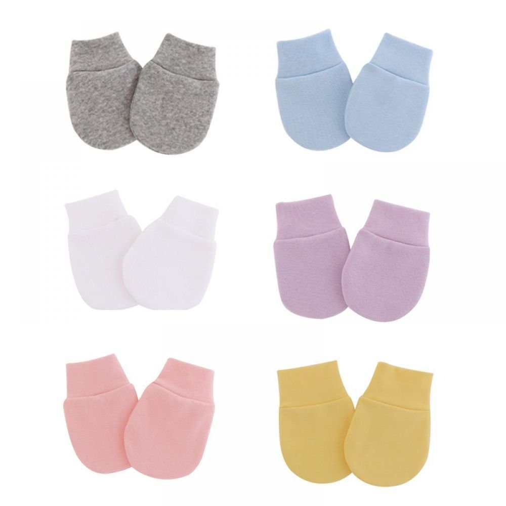 als Baumwolle Neugeborenen (set) Babyhandschuhe Jormftte Fäustlinge aus