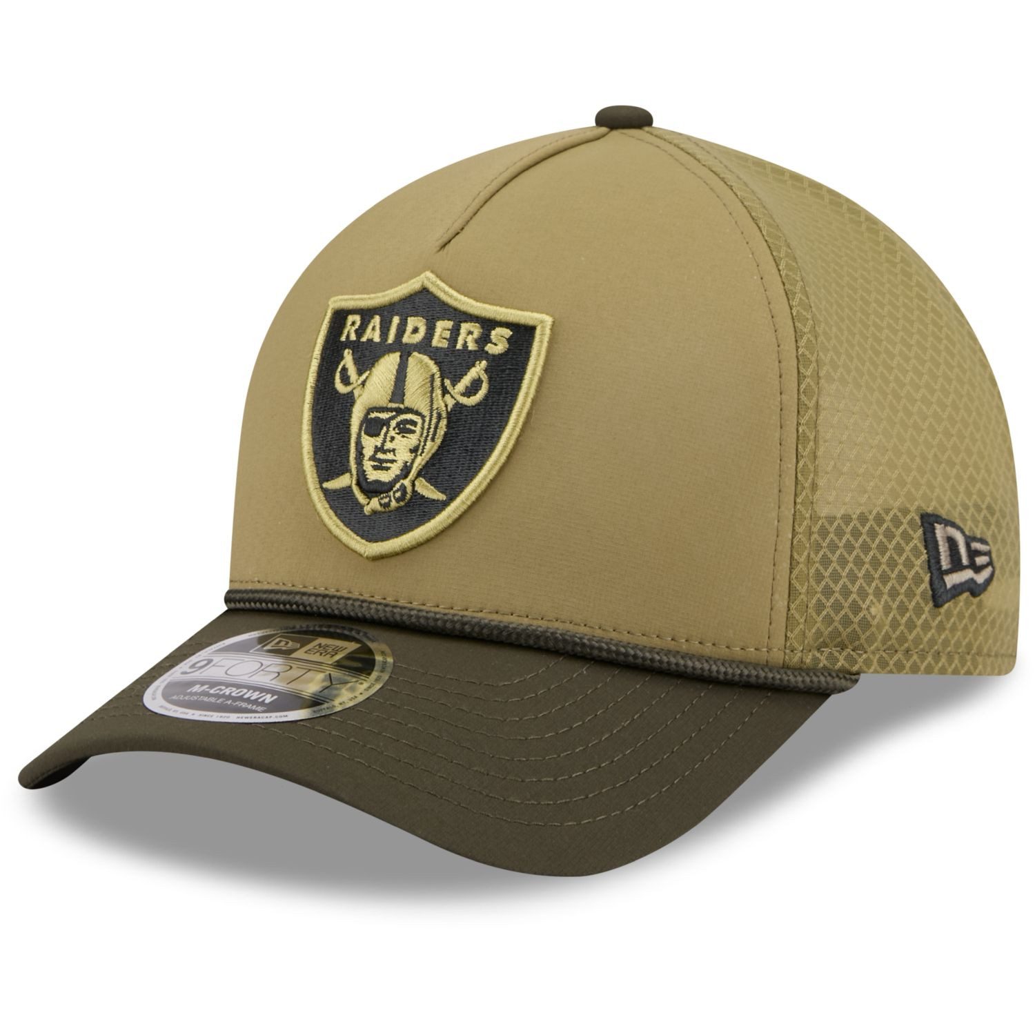 Trucker Cap 9Forty MCrown SALUTE Las Vegas Raiders