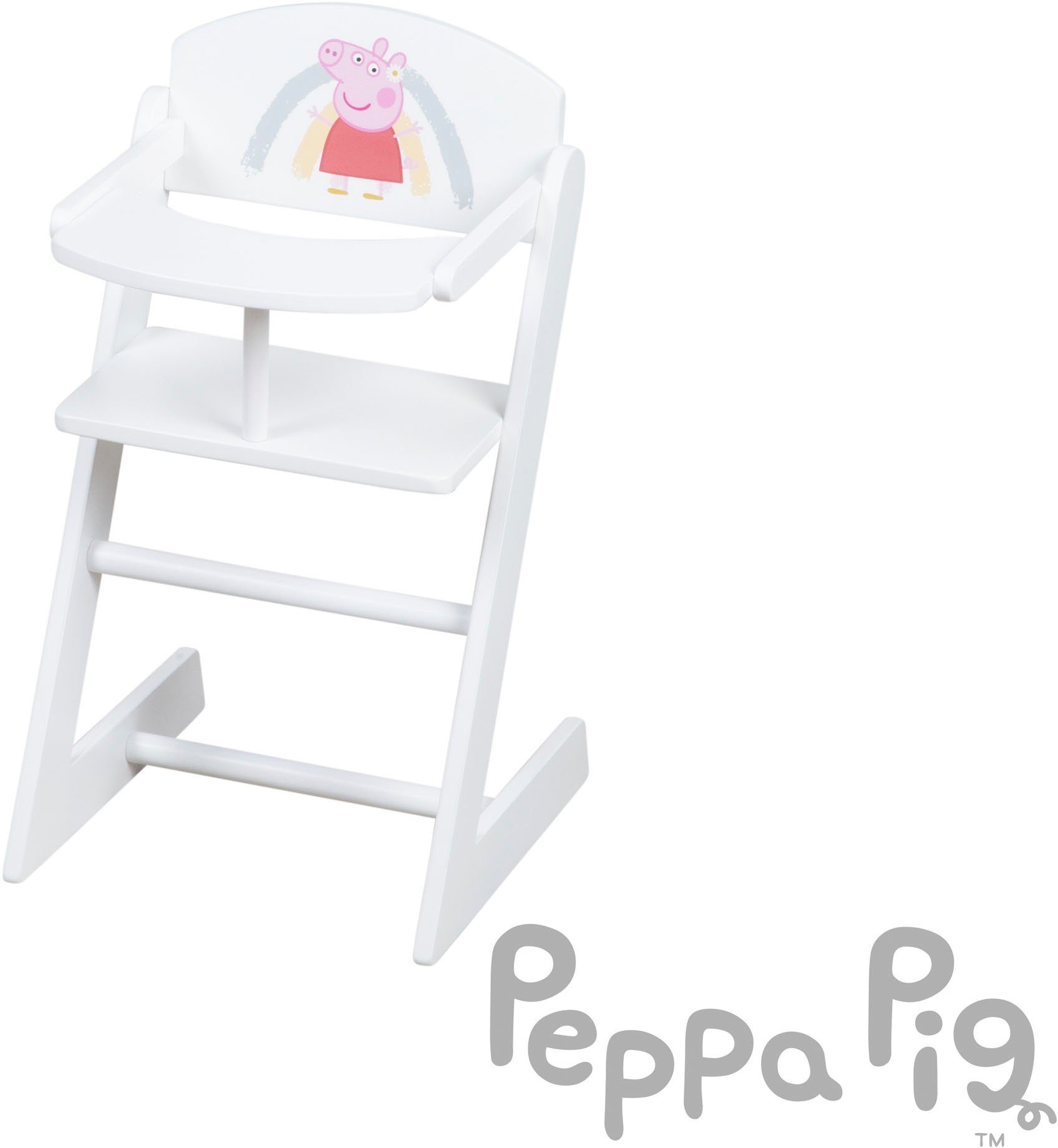 roba® Puppenhochstuhl Peppa Pig