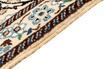 Wollteppich Nain 9la Teppich handgeknüpft beige, morgenland, rechteckig, Höhe: 8 mm