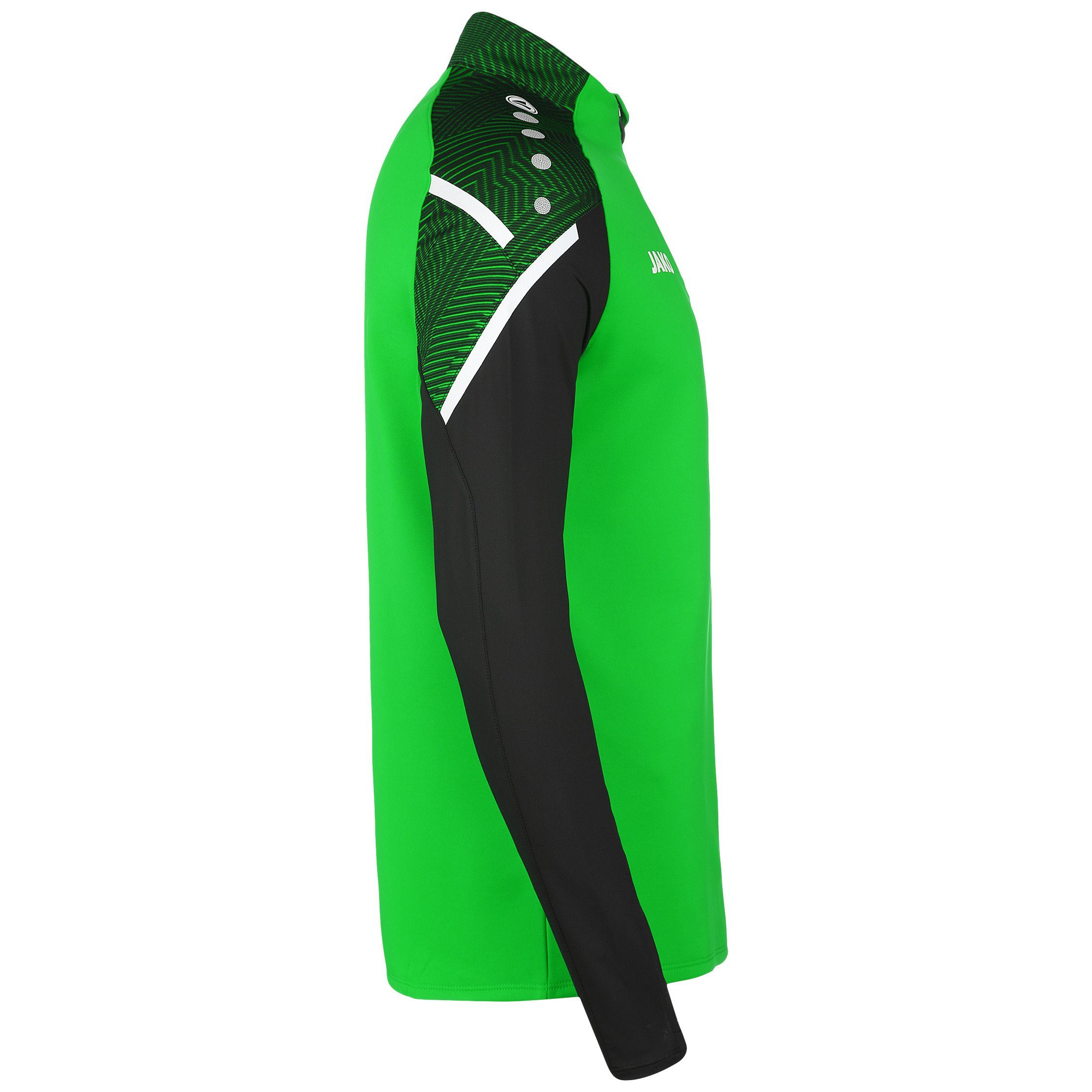 Ziptop Trainingsjacke schwarz Performance Jako / Trainingspullover grün Herren