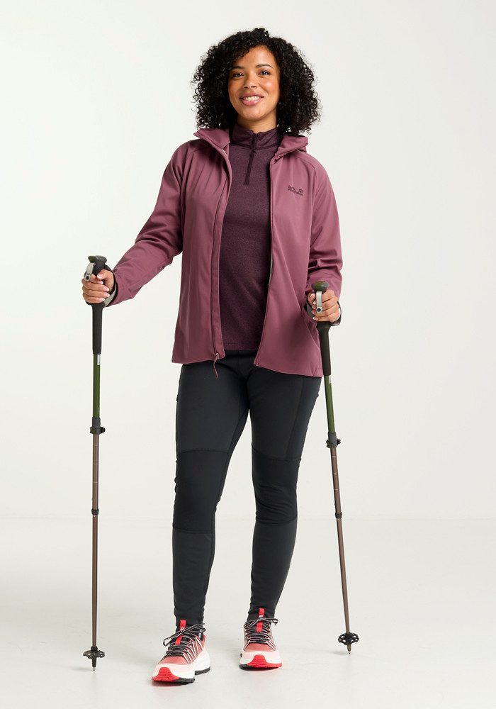 Jack Wolfskin Funktionsjacke HIKE WITH ME HOODY W
