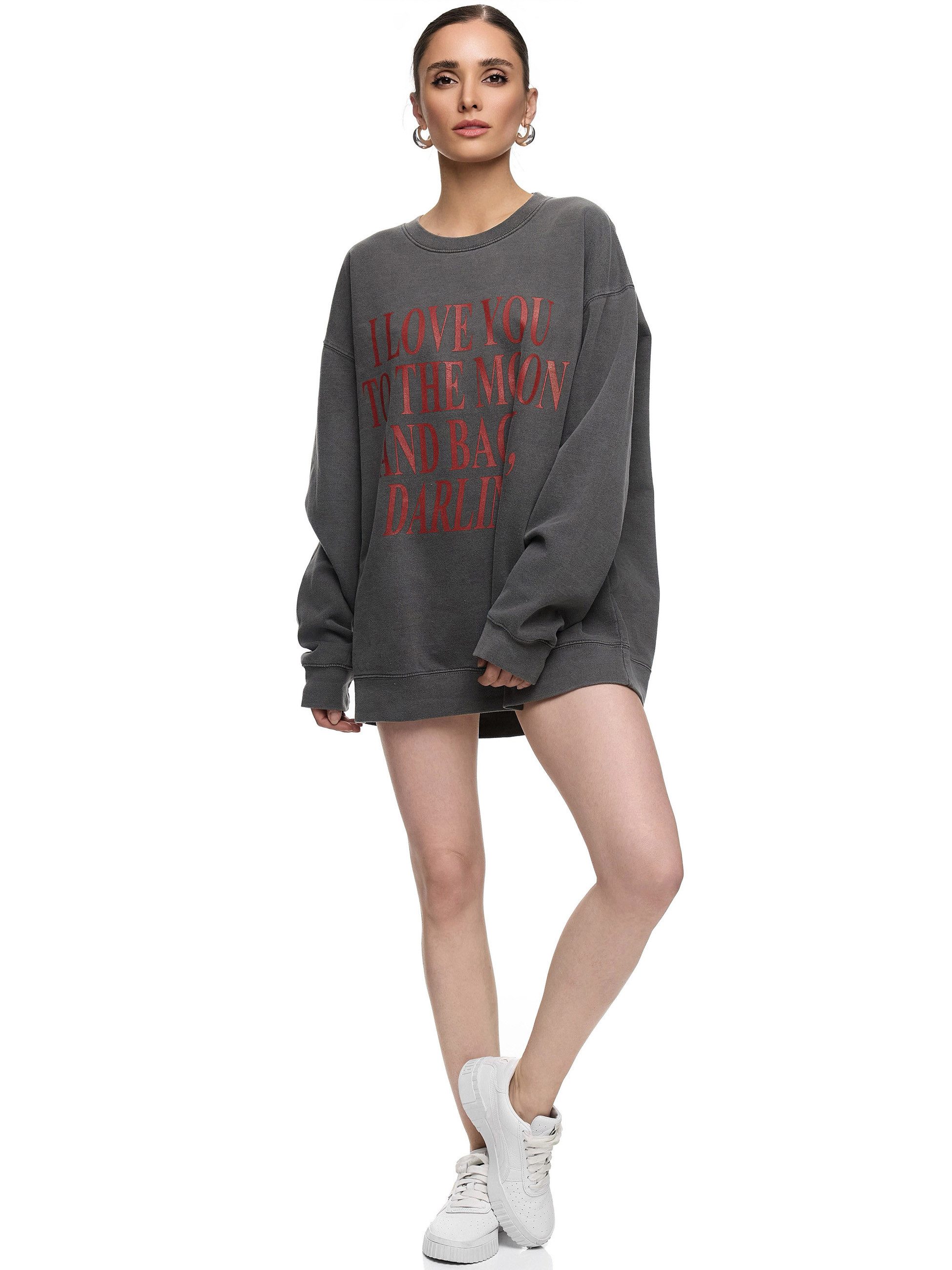 Worldclassca Longsweatshirt Worldclassca Oversized Sweatshirt LOVE günstig online kaufen