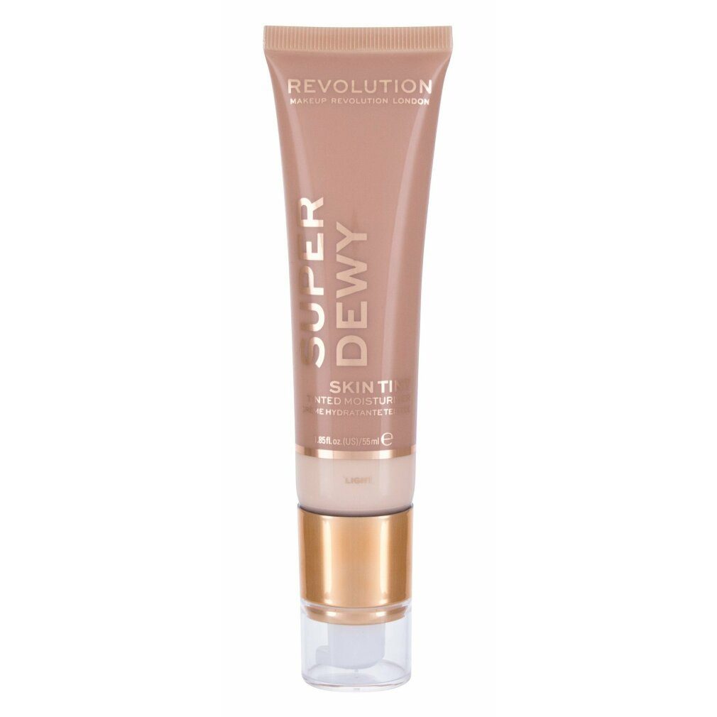 Revolution Getönte Gesichtscreme Makeup Superdewy Tinted Moisturiser Light