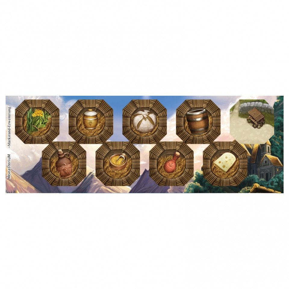 dlp-games Spiel, Monasterium - Marktstand (Erweiterung) - deutsch