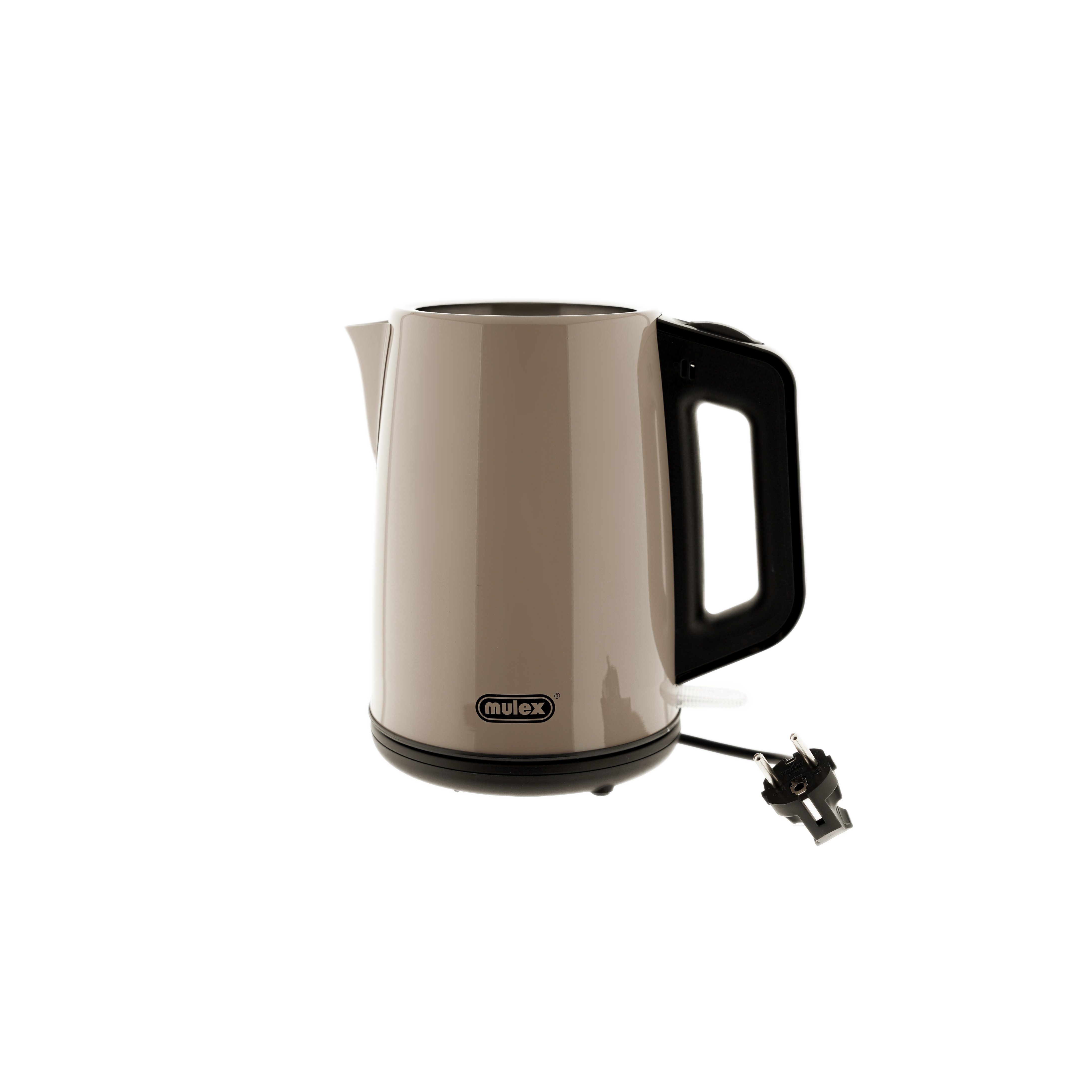 Mulex Wasser-/Teekocher Tee Express 2-in-1 Teekocher & Wasserkocher Beige - 1,2L + 2L, 1650 W