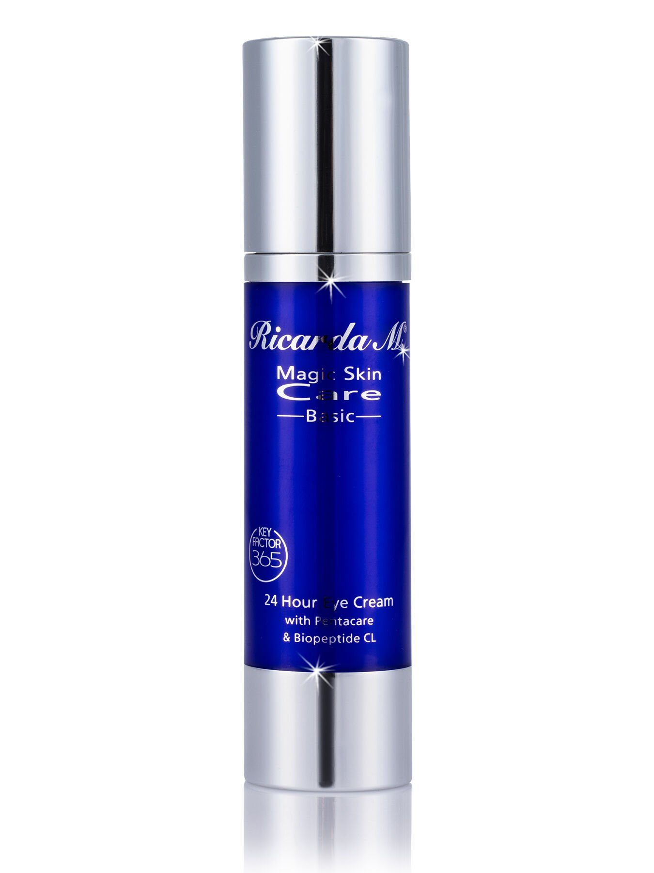 Ricarda M. Anti-Aging-Augencreme "MSC Basic 24H Eye Cream Duo", 2-tlg., 2x50ml, mit Anti-Aging-Formel: feuchtigkeitsspendend & reduziert Falten