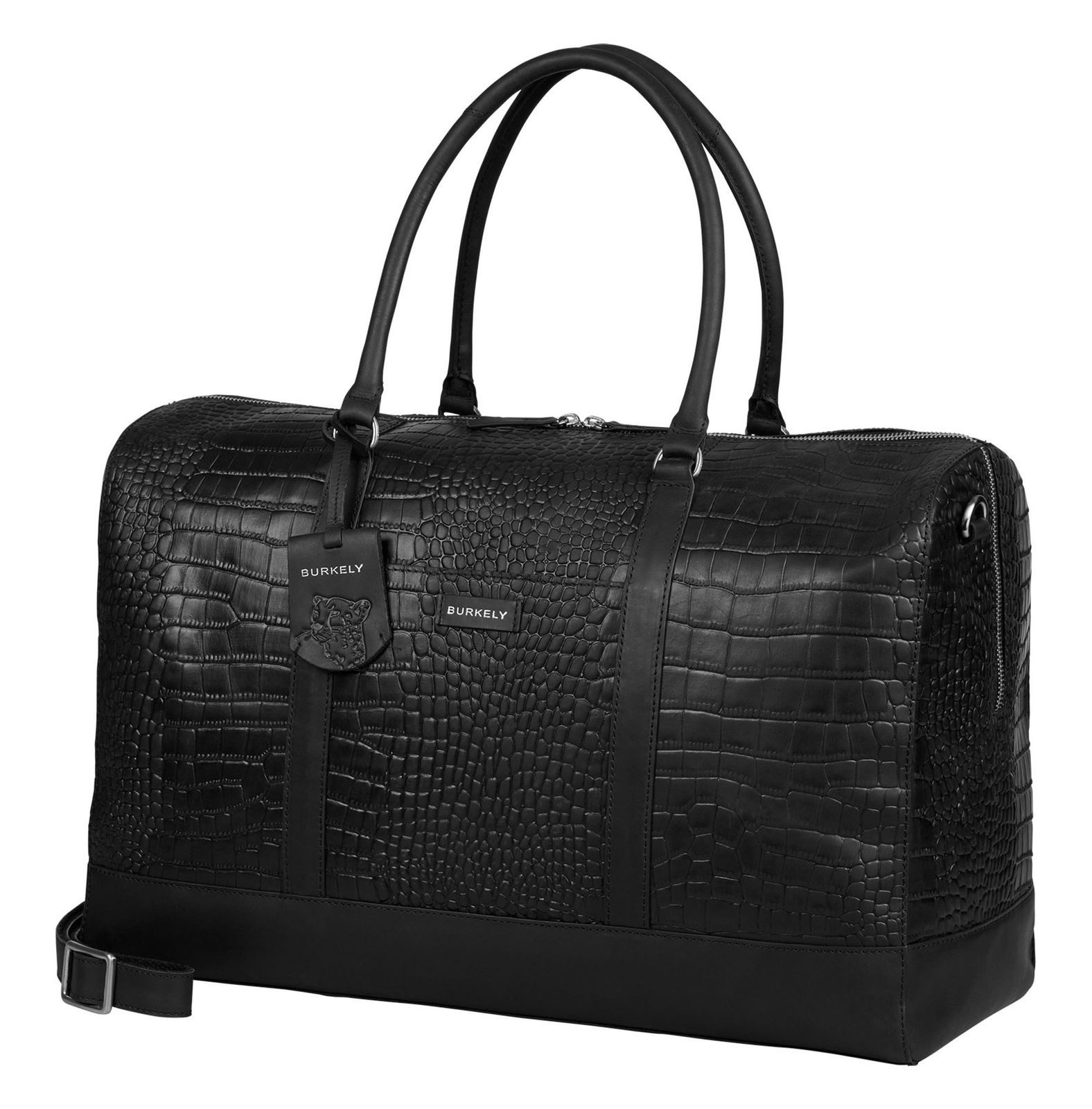 Burkely Reisetasche Weekender, aus echtem Leder