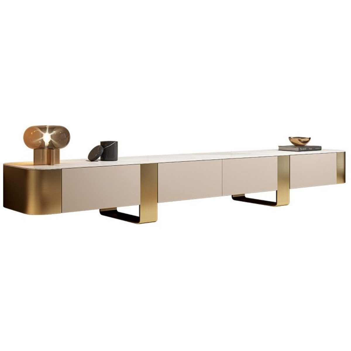 alesvelt TV-Schrank Sideboard 200 cm mit 4 Schubladen TV Lowboard (1-Stück) günstig online kaufen