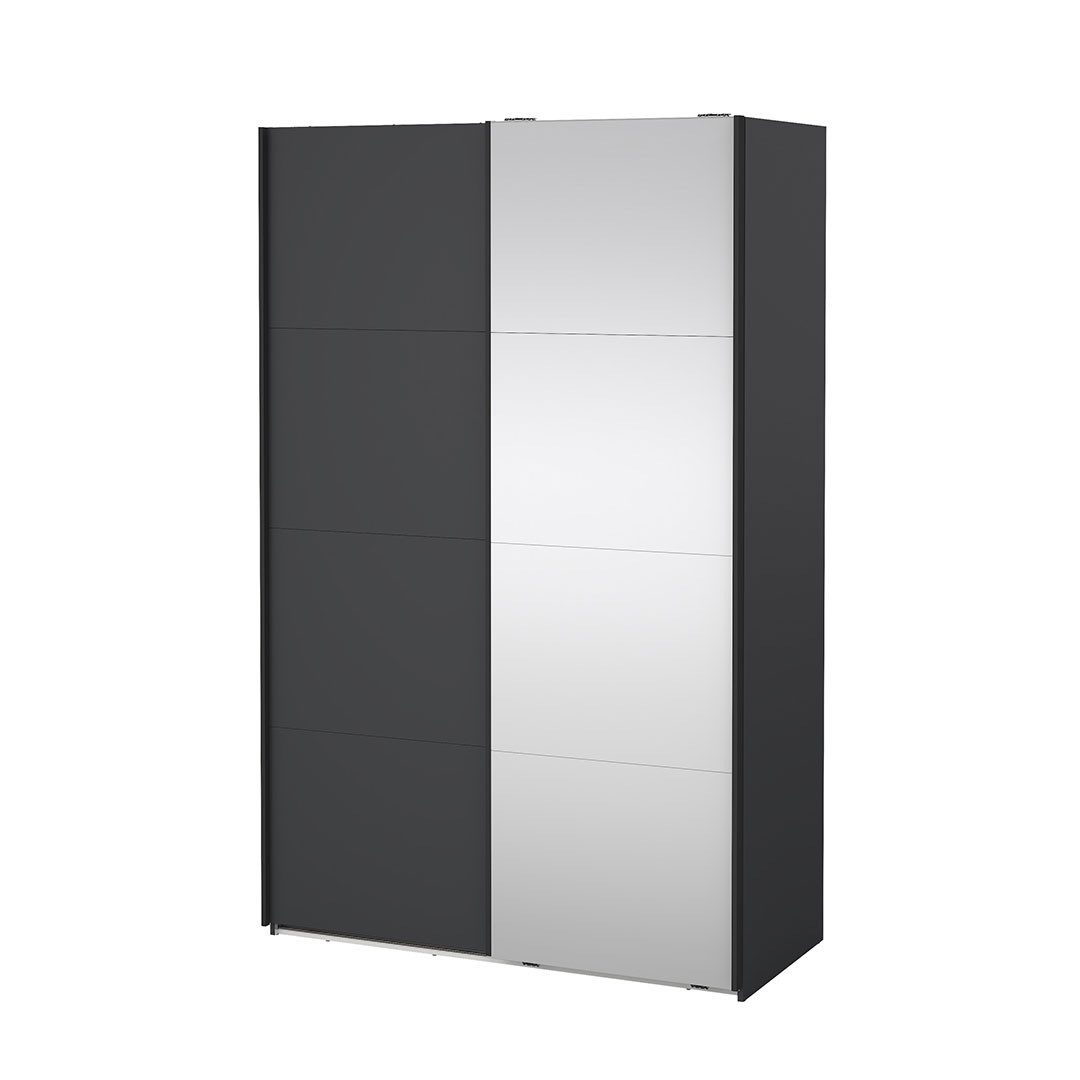Tvilum Kleiderschrank Bergamo Schiebetürenschrank 2 Türen 140x220cm matt