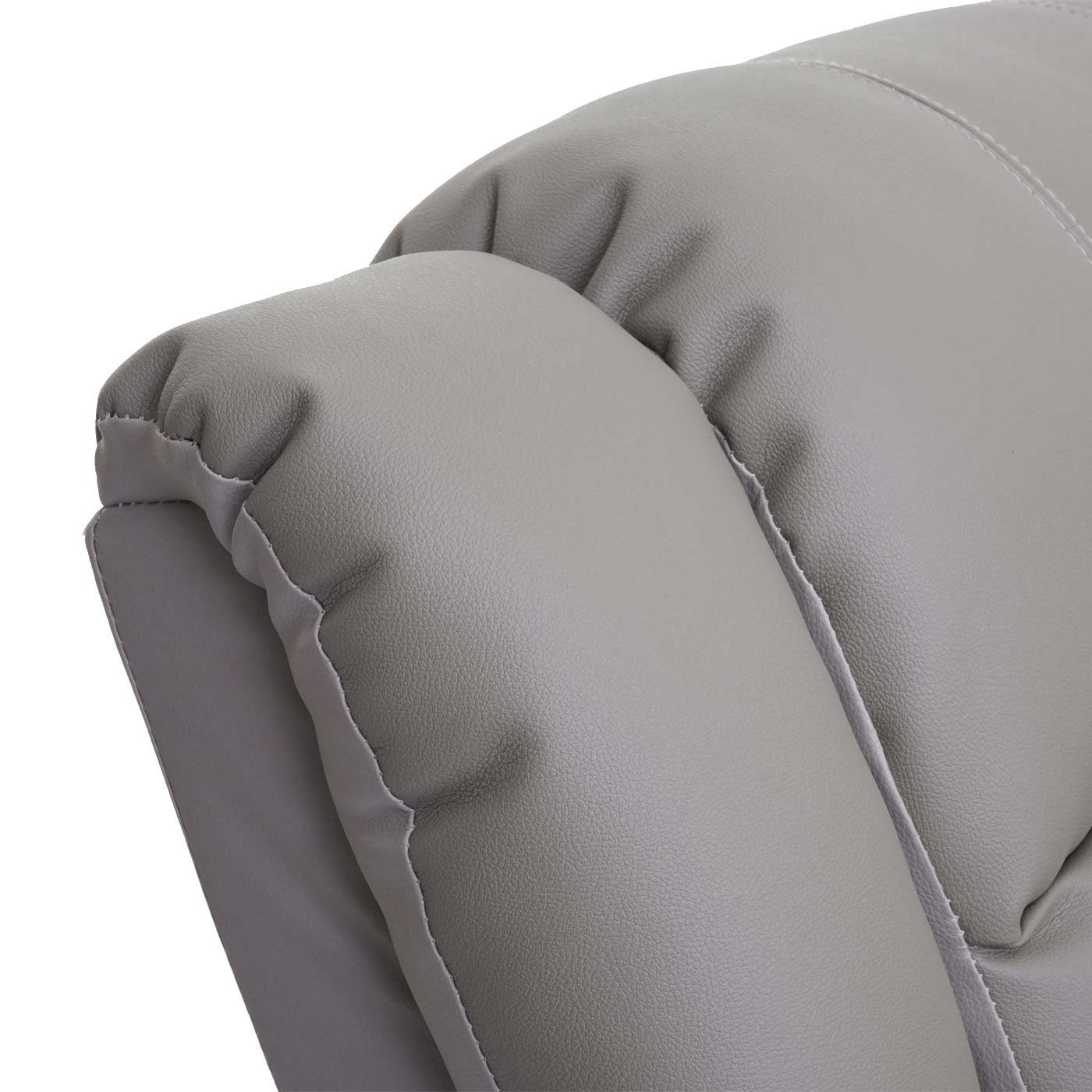 Liegefunktion TV-Sessel taupe Rückenfläche, Liegefläche: MCW MCW-G15, 165 Fußstütze cm, verstellbar, Verstellbare
