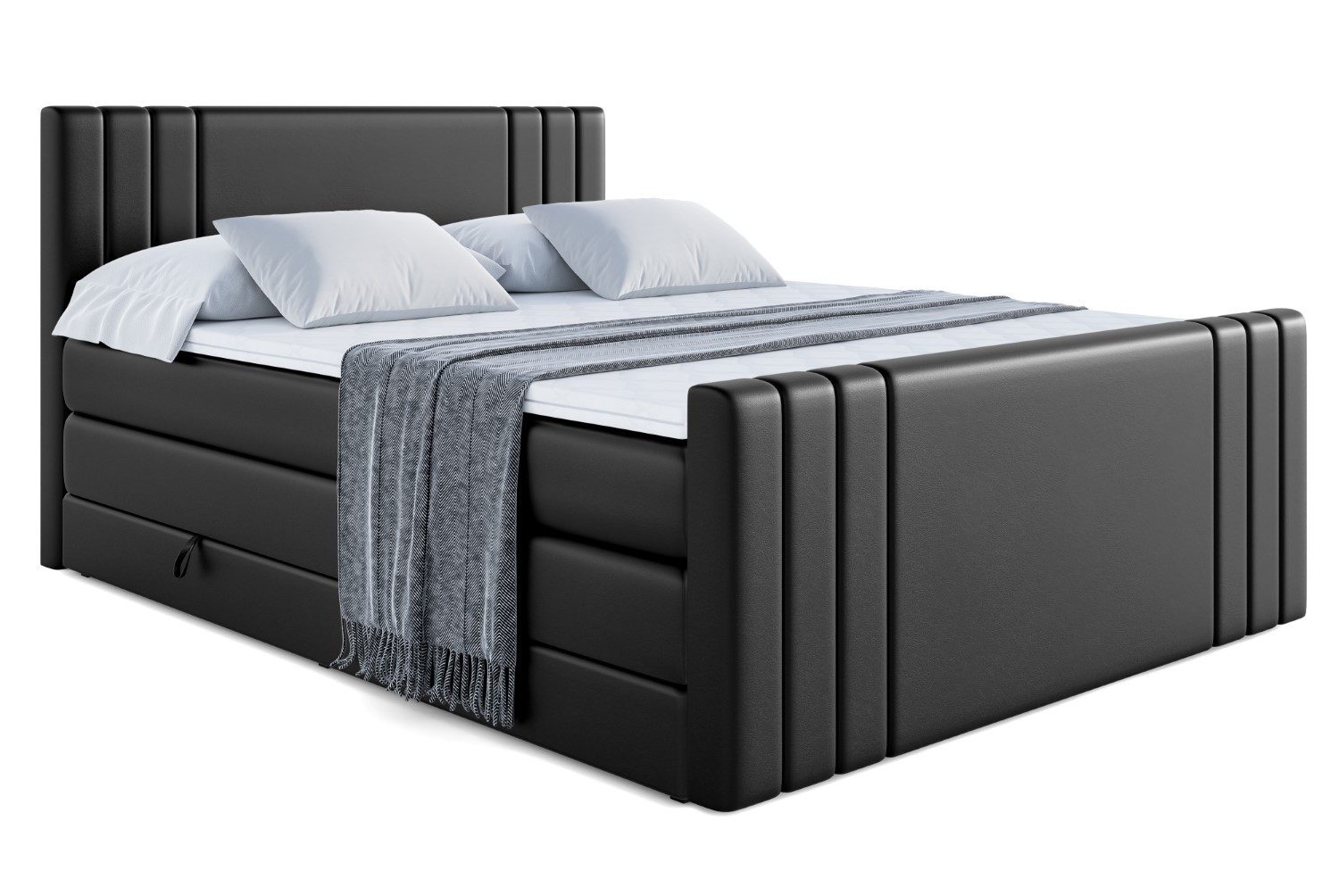 ALTDECOR Boxspringbett IDRIKO-Z KING (Multipocket-Matratze H4, H3 Matratze günstig online kaufen