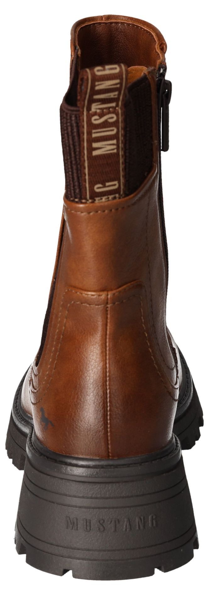 Mustang Shoes Chelseaboots Schlupfstiefel, Herbstschuh mit komfortablem Str günstig online kaufen