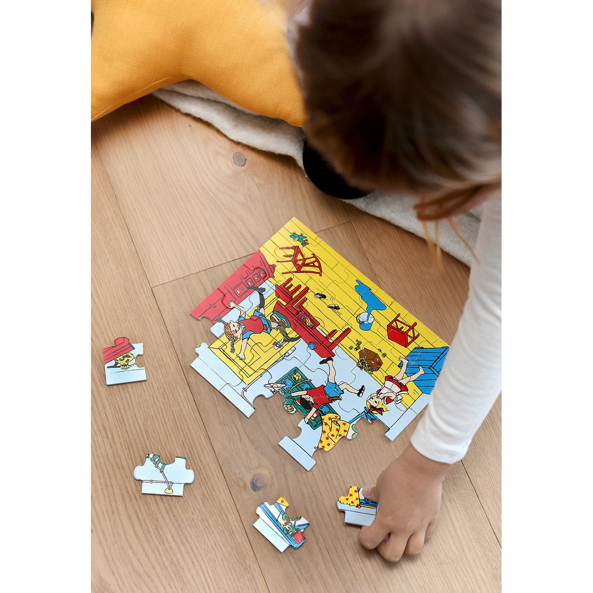 Pippi Langstrumpf Puzzle Pippi Langstrumpf Unisex Kinder, 30 Puzzleteile