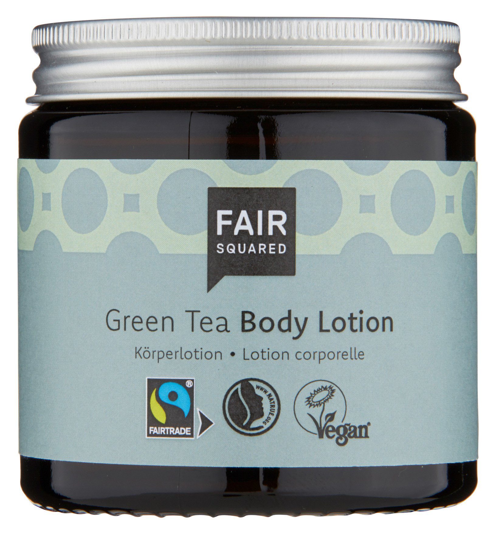 Fair Squared Körpercreme FAIR SQUARED Körperlotion Grüner Tee 100 ml Tiegel, 1-tlg., Reich an Antioxidantien