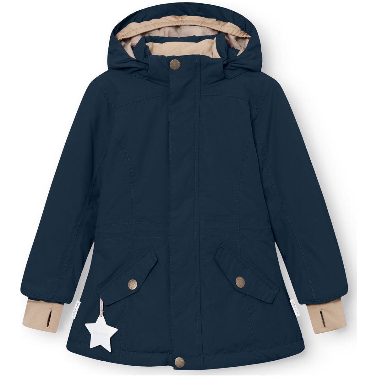 MINI A TURE Steppjacke Matvelaja Winter jacket. GRS Perfekte Winterjacke für Mädchen, wind- und wasserdicht, mit