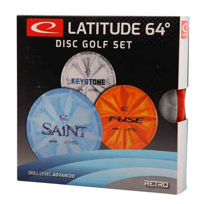Latitude 64° Wurfscheibe »Discgolf Starterpack, Retro, Advanced«