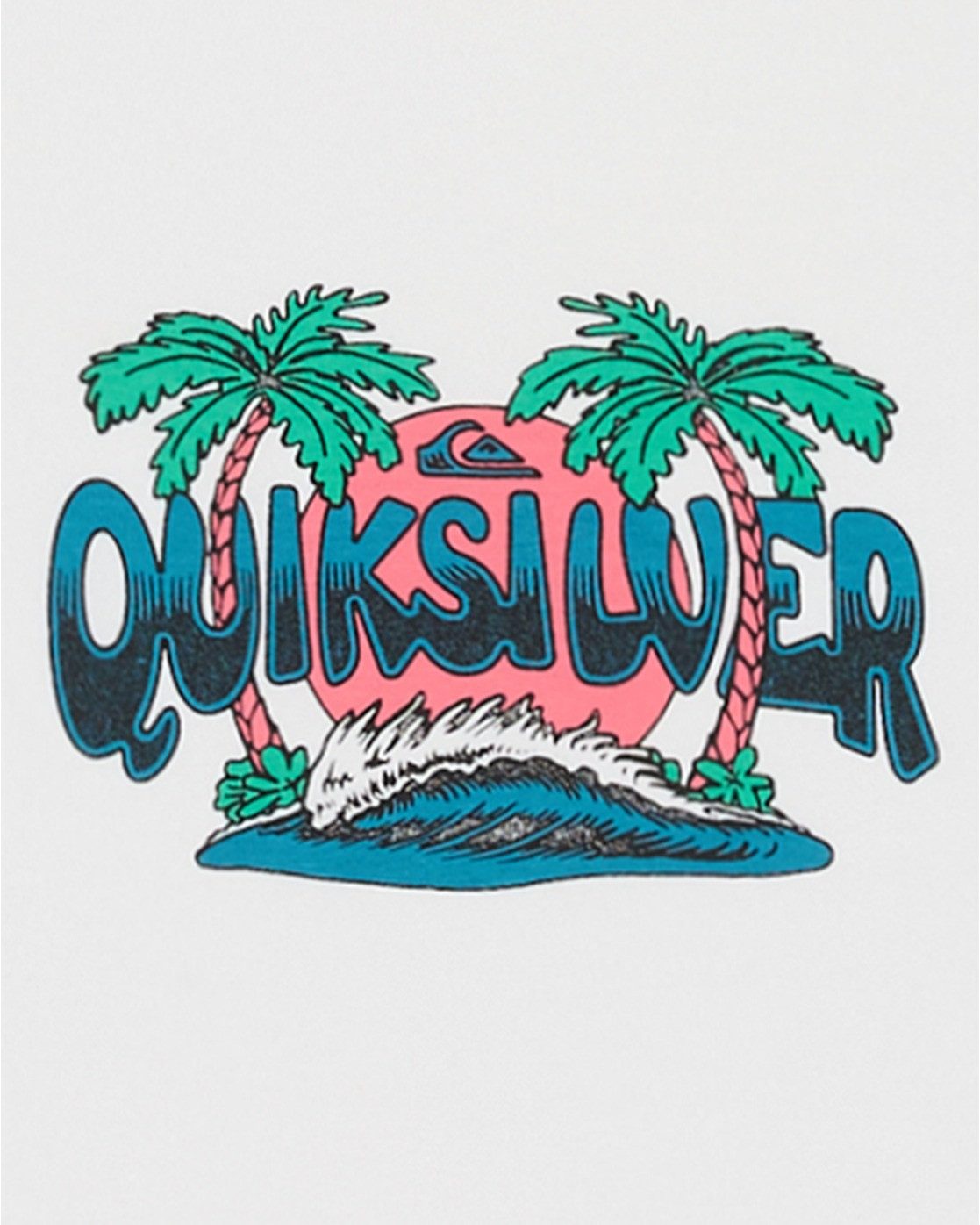 Quiksilver T-Shirt Ev Palm Horizon – Bild 3 von 3