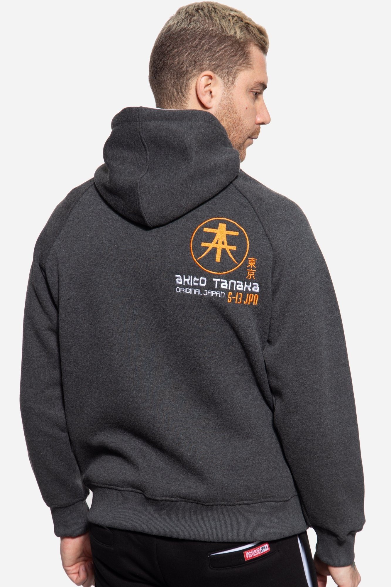 Akito Tanaka Kapuzenpullover Attraction (1-tlg) mit Teilungsnähen