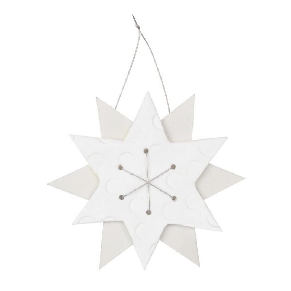 Räder Christbaumschmuck Design Wunschstern Geprägte Punkte